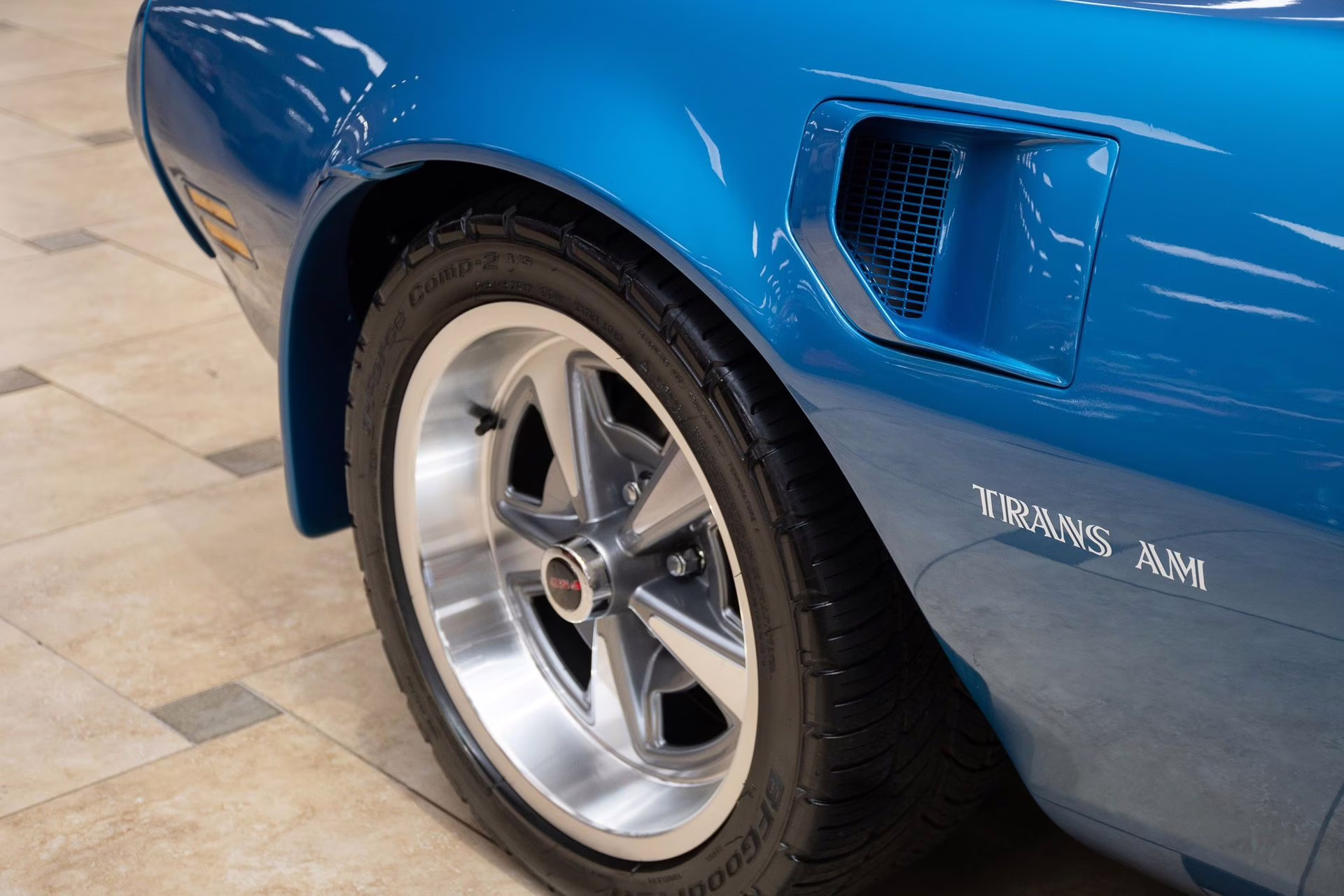 1970 Lucerne Blue Pontiac Trans Am