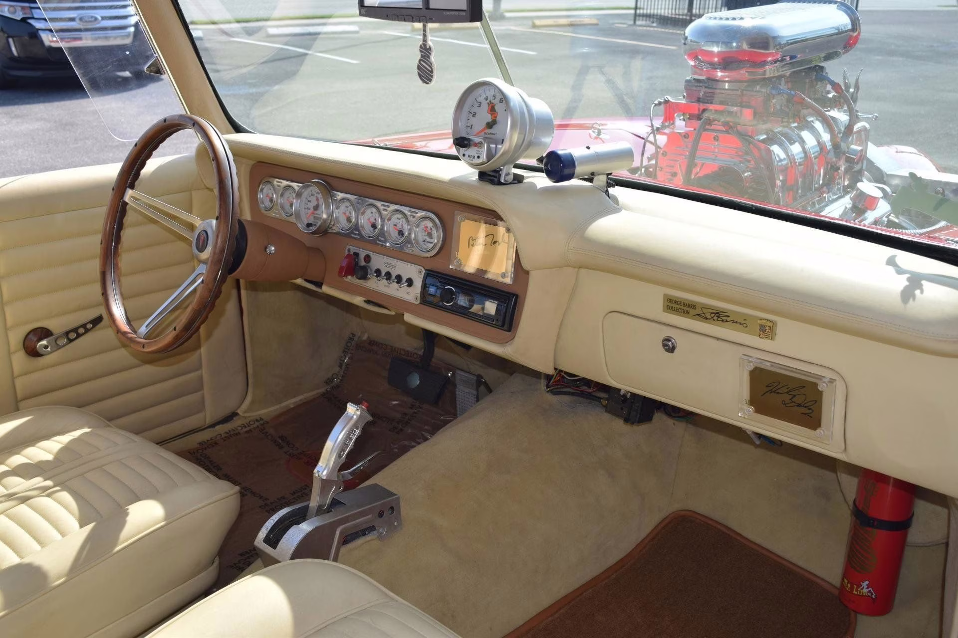 1967 Red Z Movie CAR THE Monkees Mobile Pontiac GTO