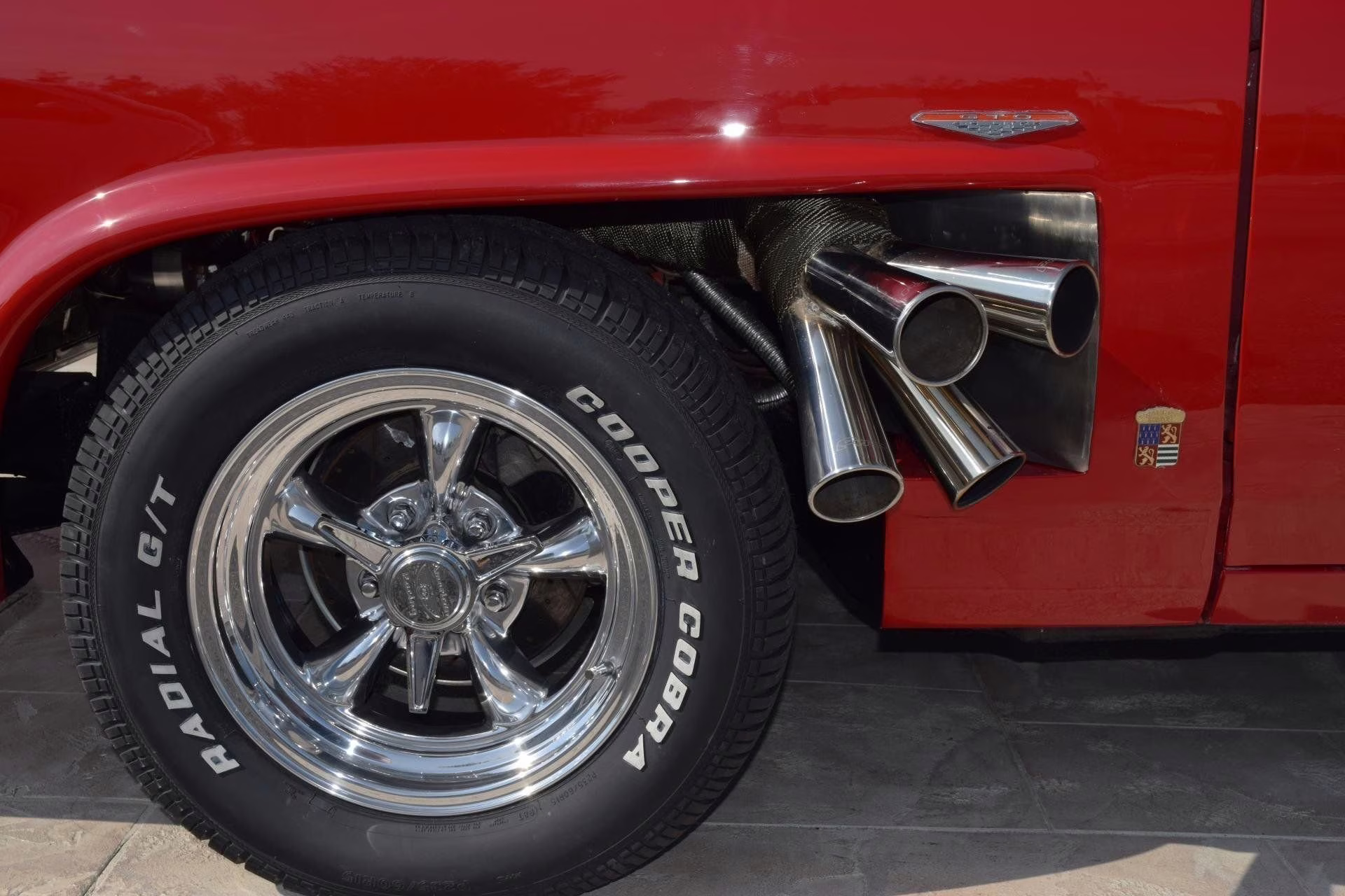 1967 Red Z Movie CAR THE Monkees Mobile Pontiac GTO