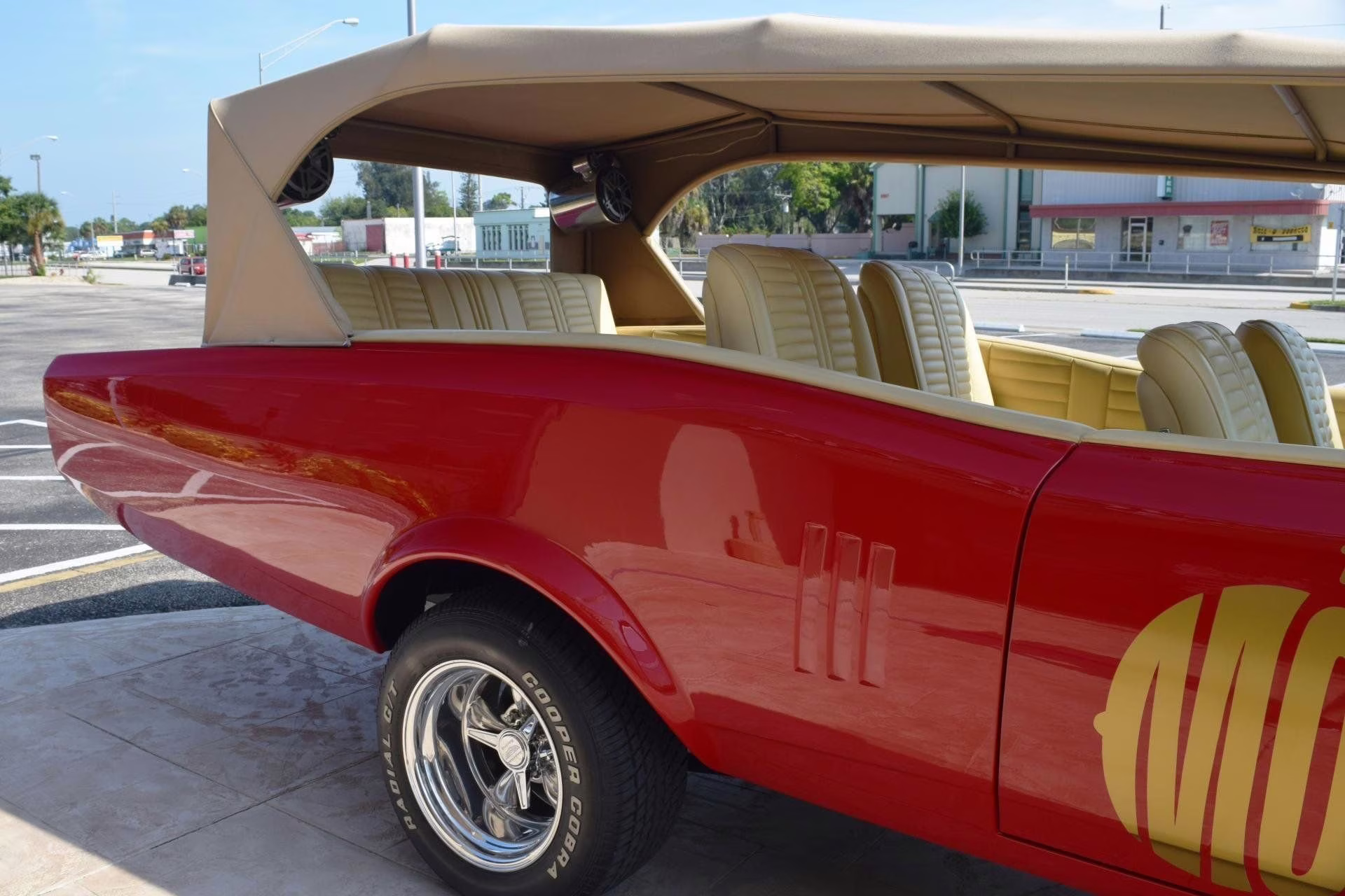 1967 Red Z Movie CAR THE Monkees Mobile Pontiac GTO