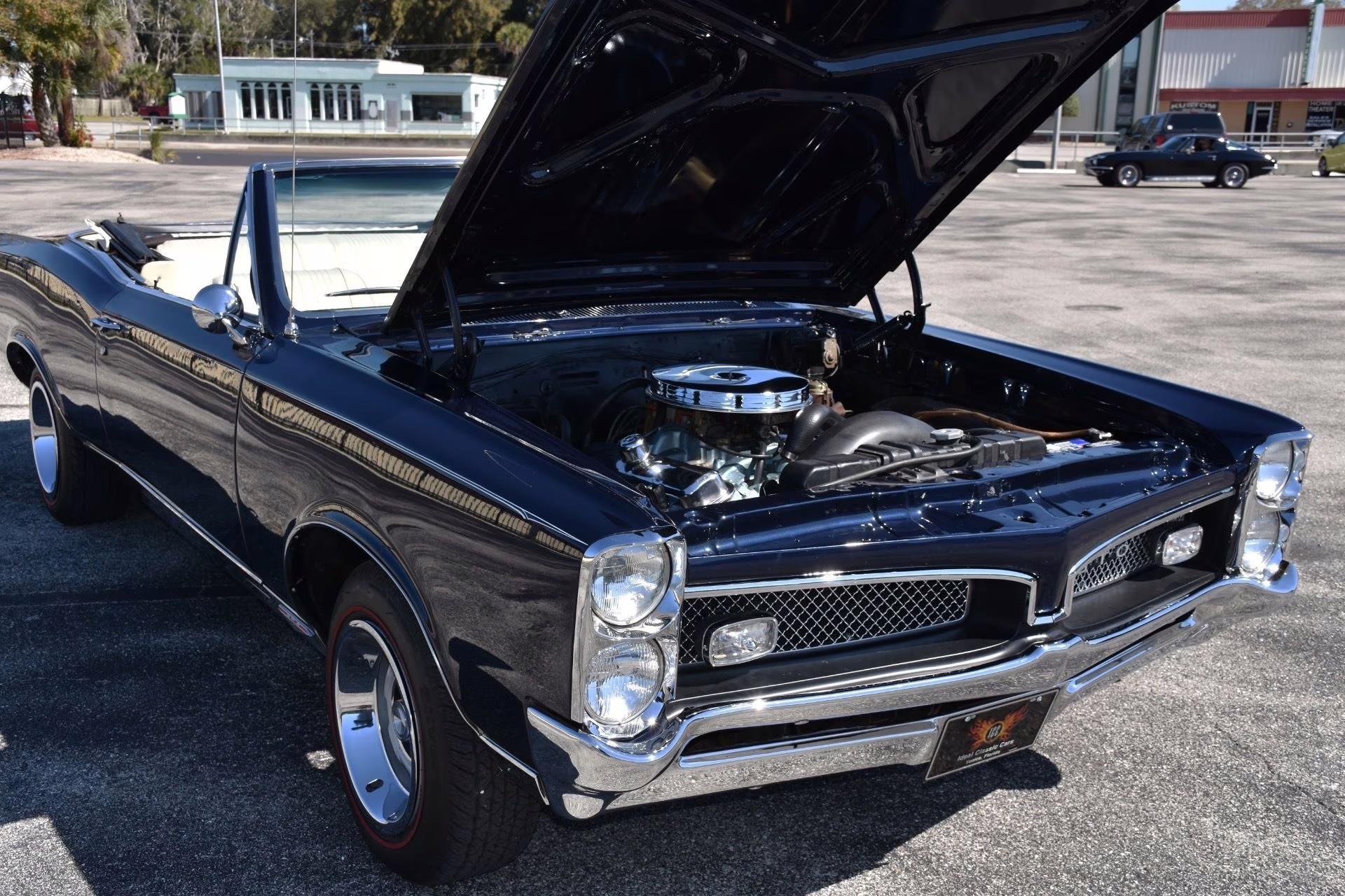 1967 Blue Pontiac LeMans