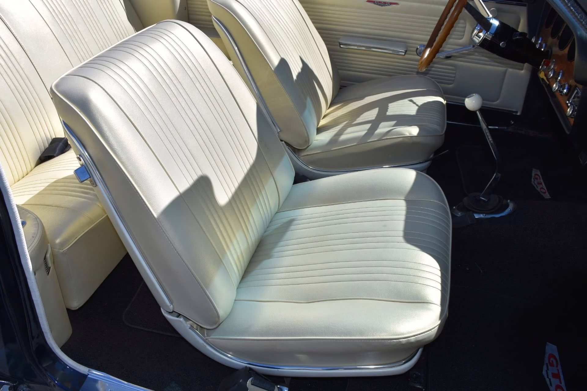 1967 Blue Pontiac LeMans