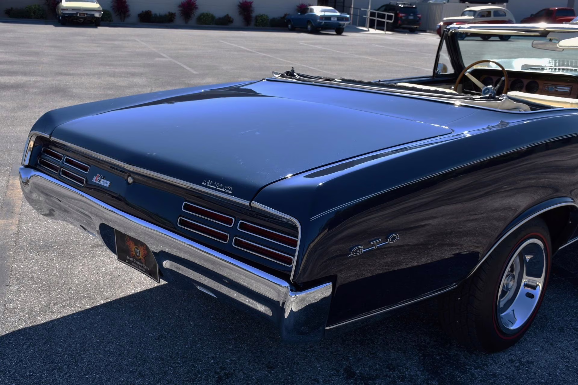 1967 Blue Pontiac LeMans