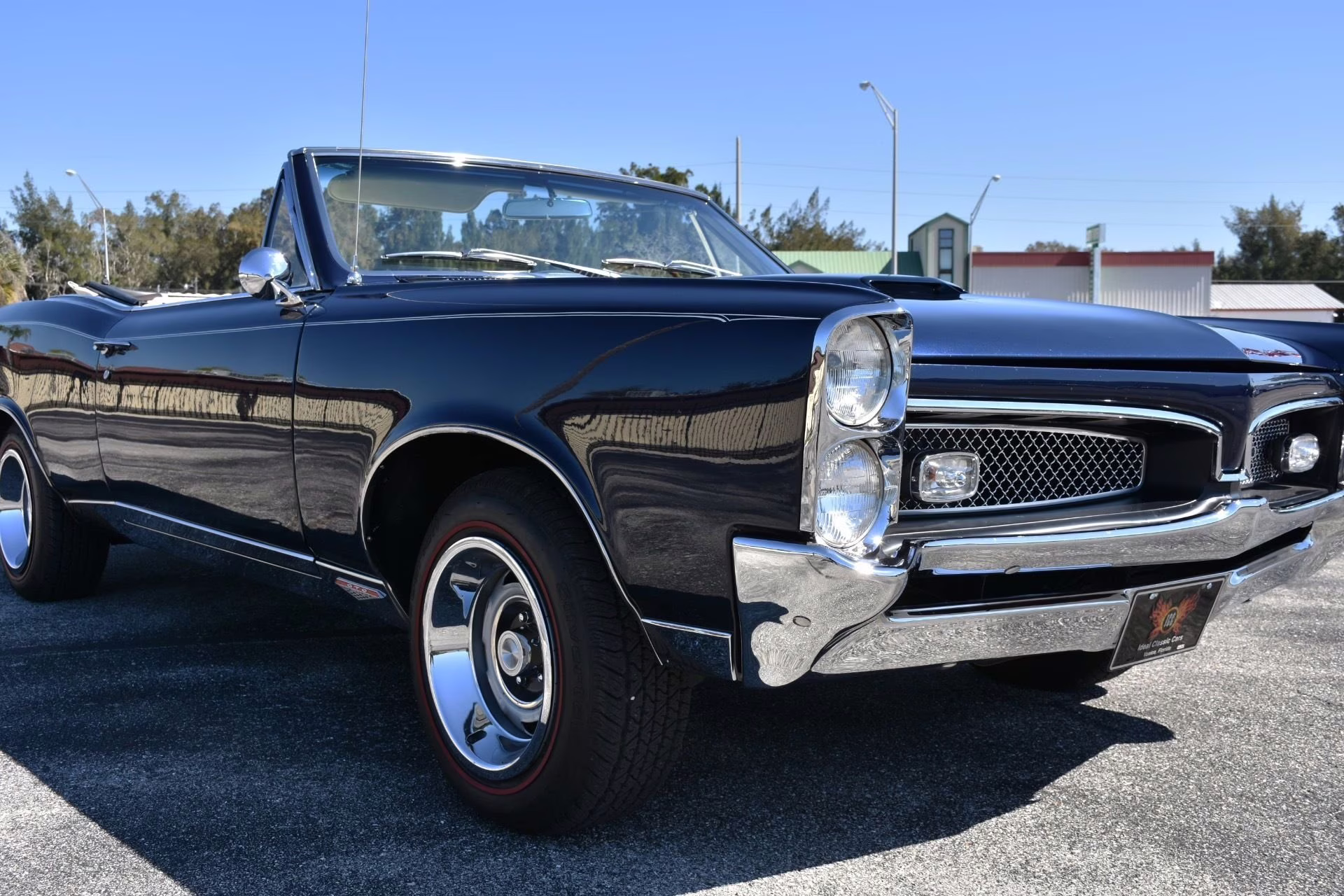 1967 Blue Pontiac LeMans