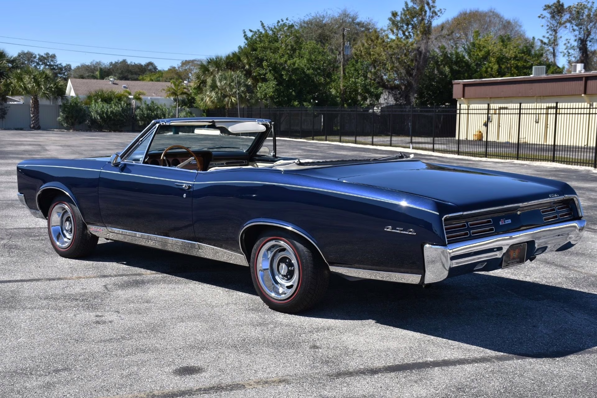 1967 Blue Pontiac LeMans