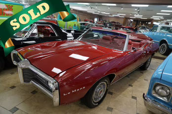 1969 Carousel Red Pontiac LeMans