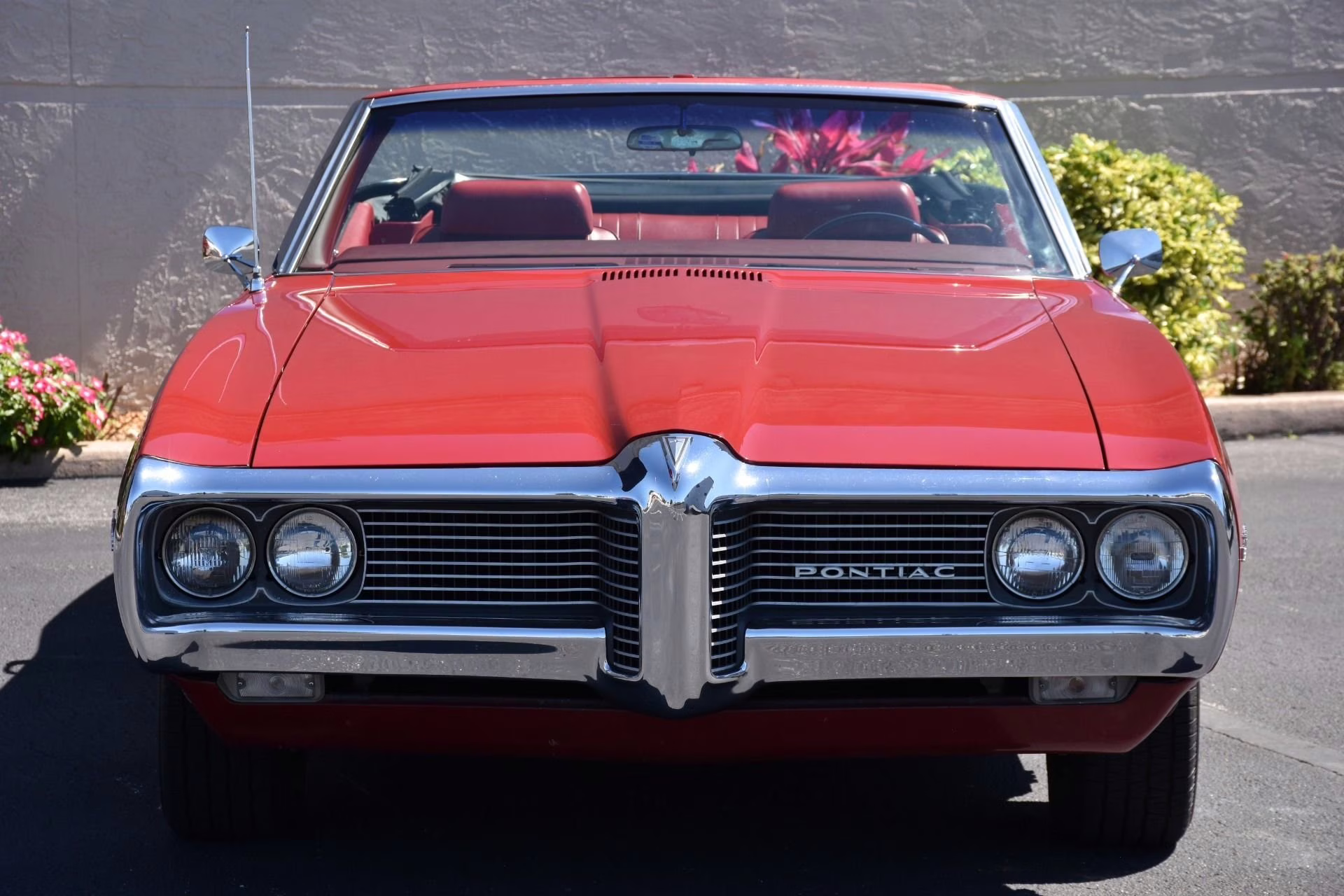 1969 Carousel Red Pontiac LeMans