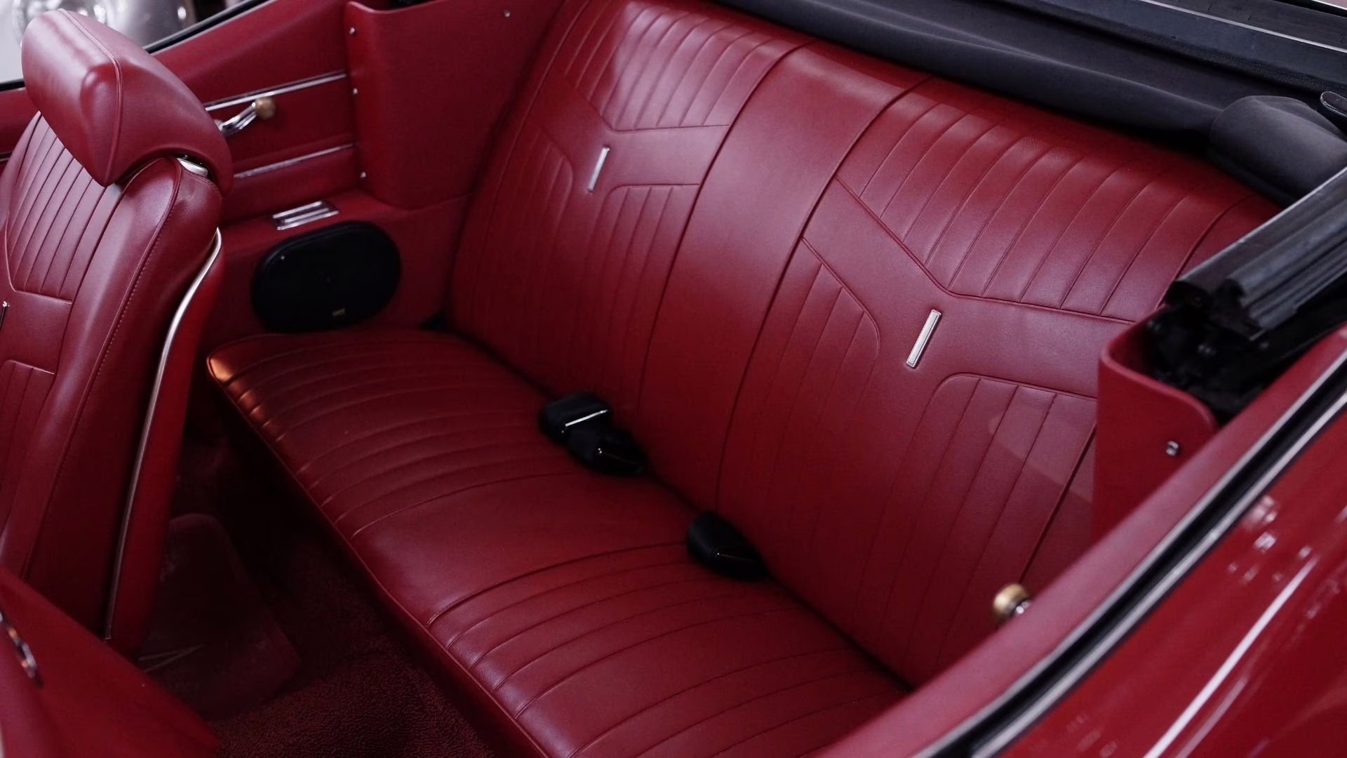 1969 Carousel Red Pontiac LeMans