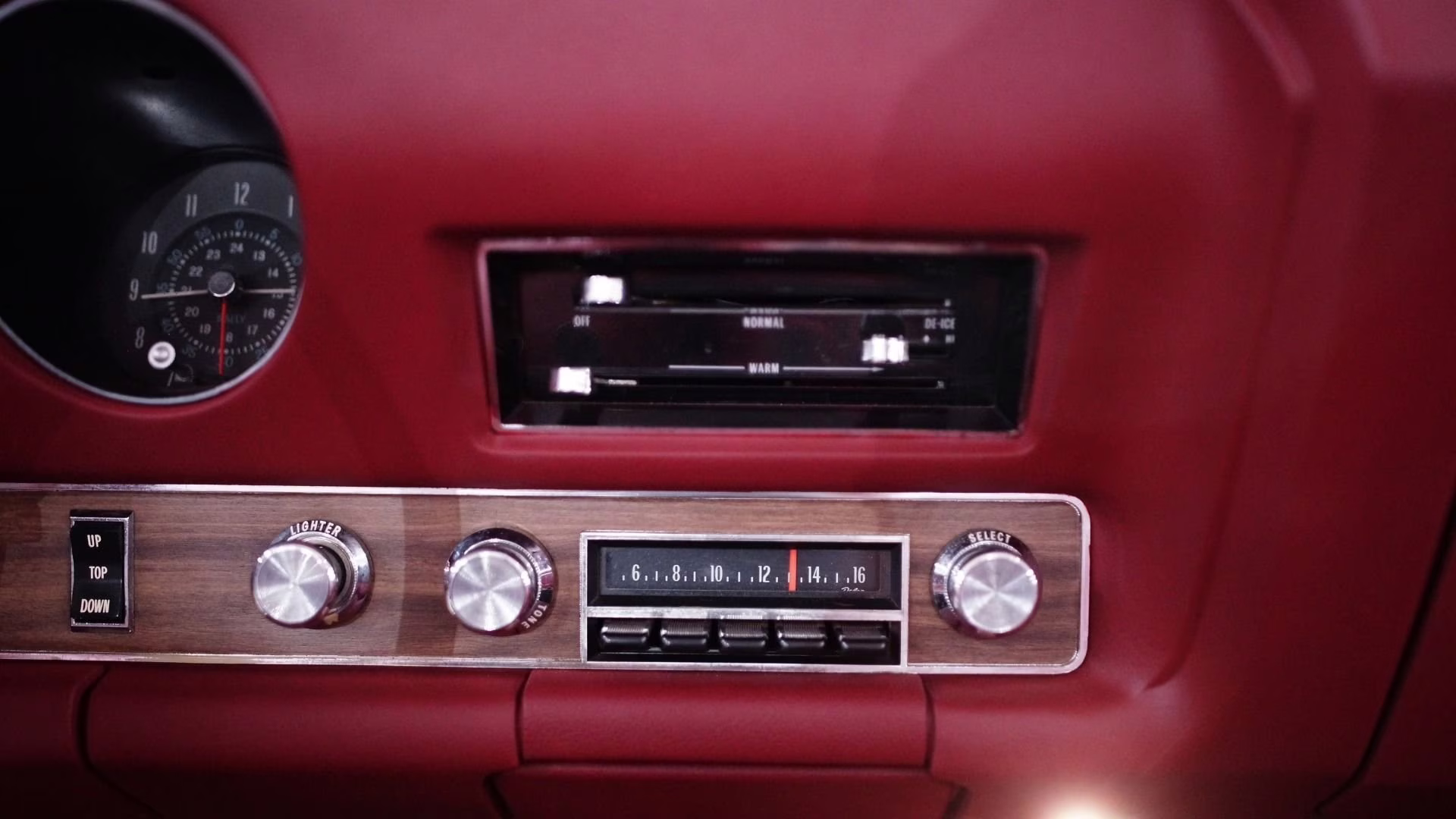 1969 Carousel Red Pontiac LeMans