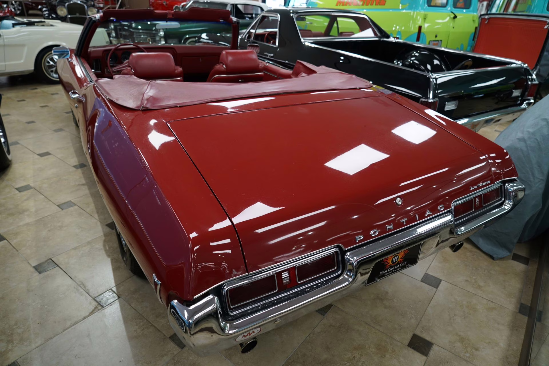 1969 Carousel Red Pontiac LeMans