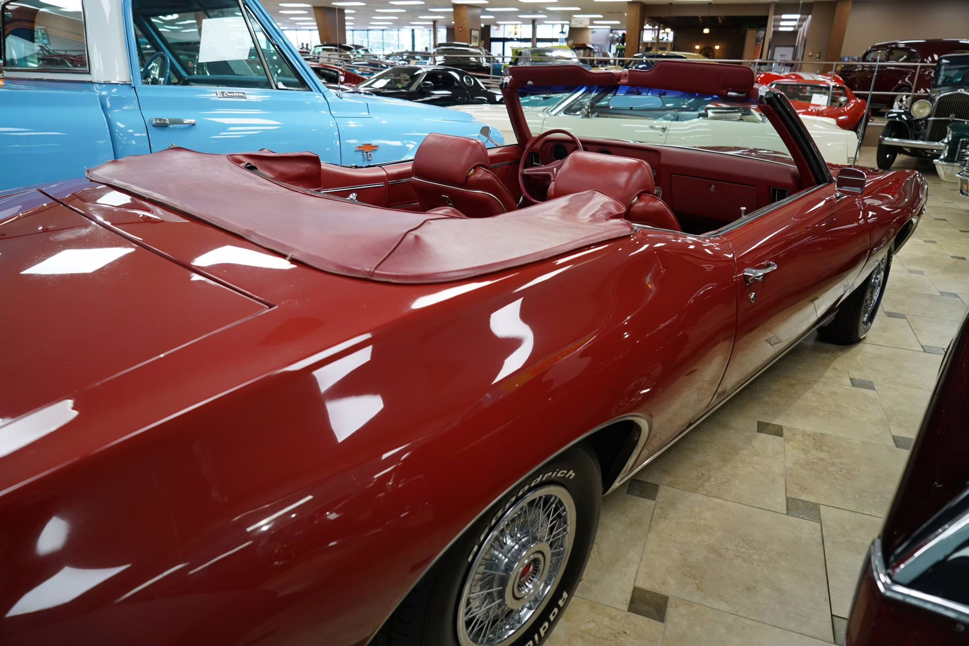 1969 Carousel Red Pontiac LeMans