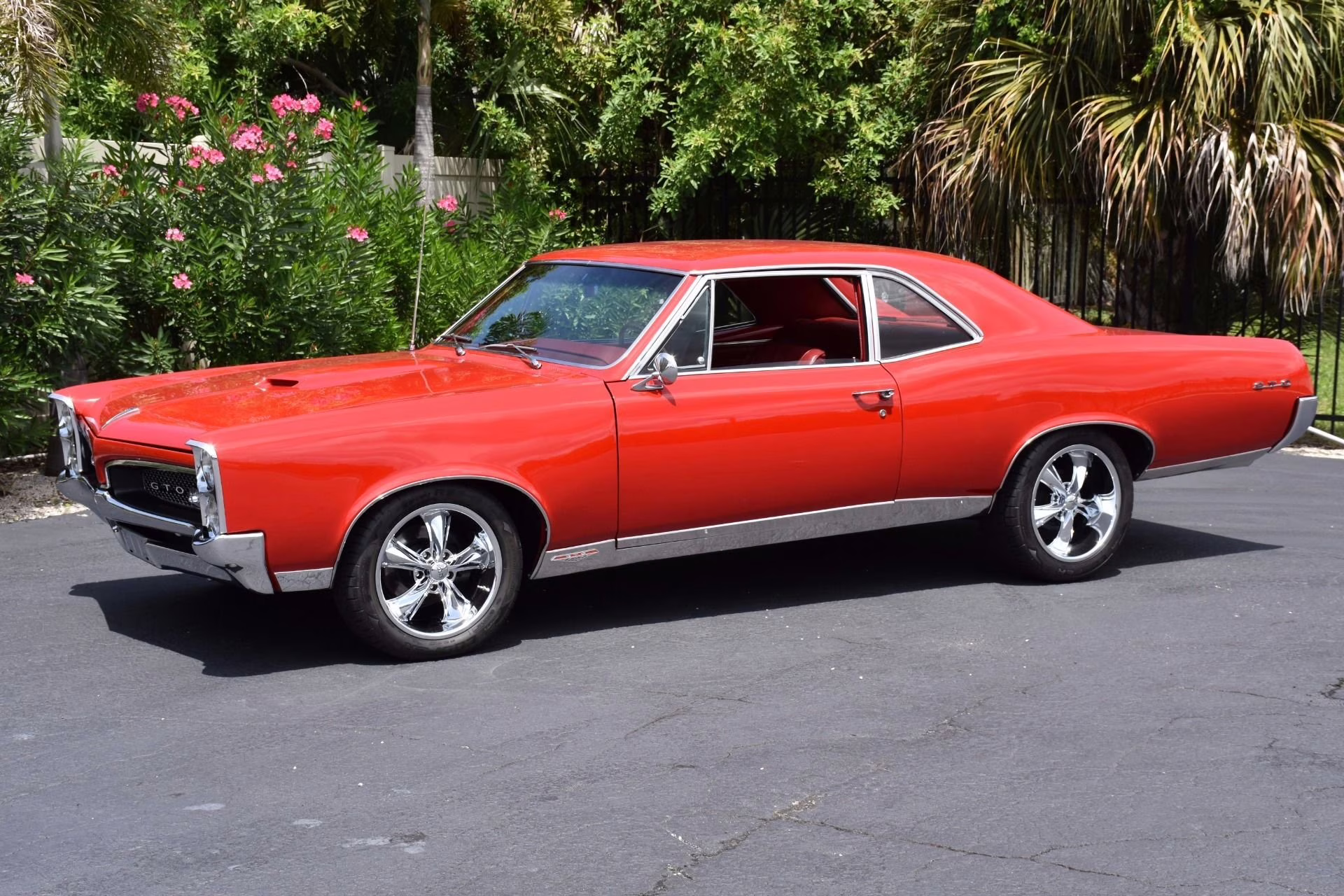 1967 Red Pontiac GTO
