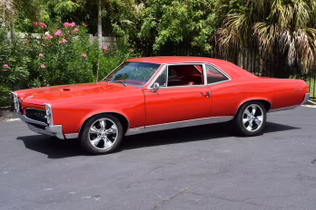 1967 Red Pontiac GTO