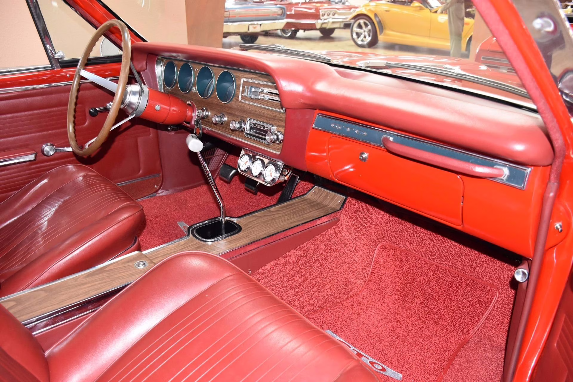 1967 Red Pontiac GTO