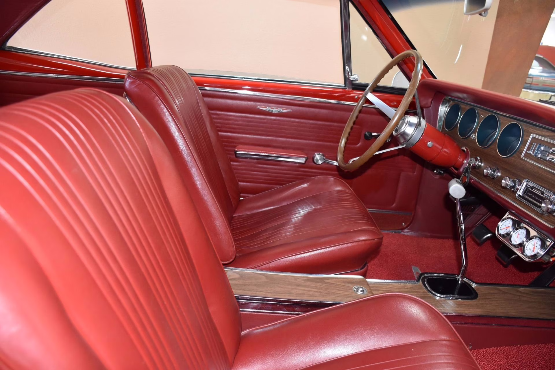 1967 Red Pontiac GTO