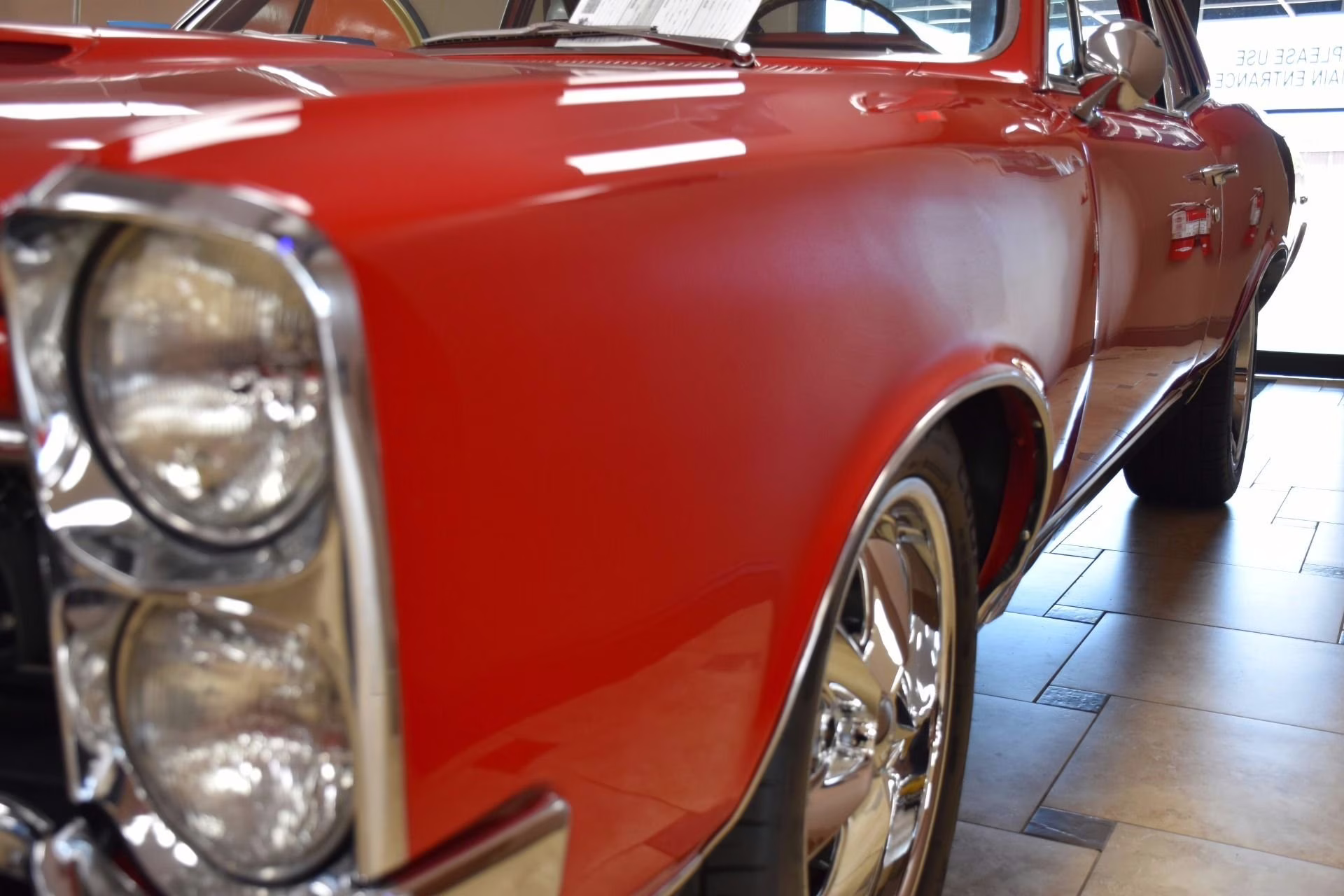 1967 Red Pontiac GTO