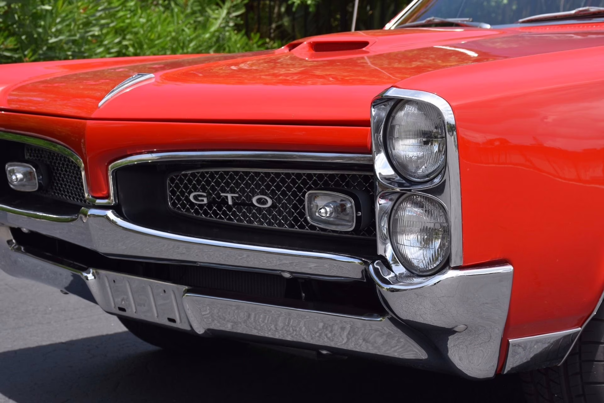 1967 Red Pontiac GTO