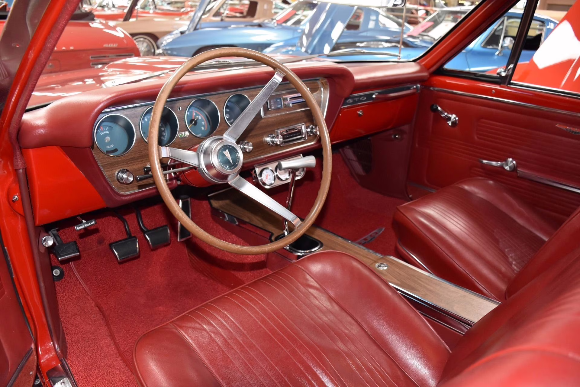 1967 Red Pontiac GTO