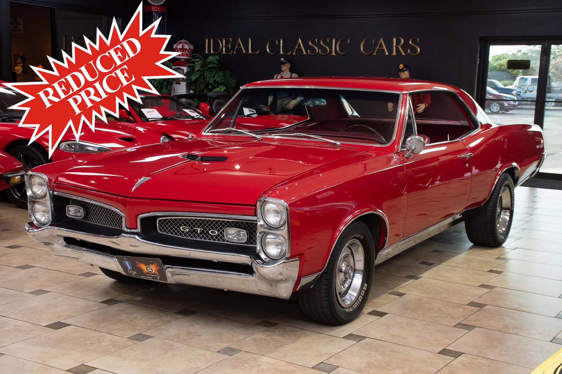 1967 Regimental Red Pontiac GTO