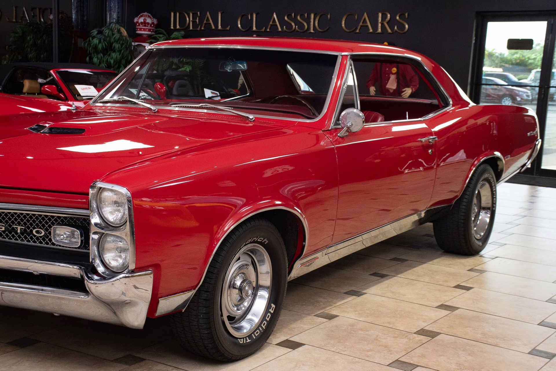 1967 Regimental Red Pontiac GTO