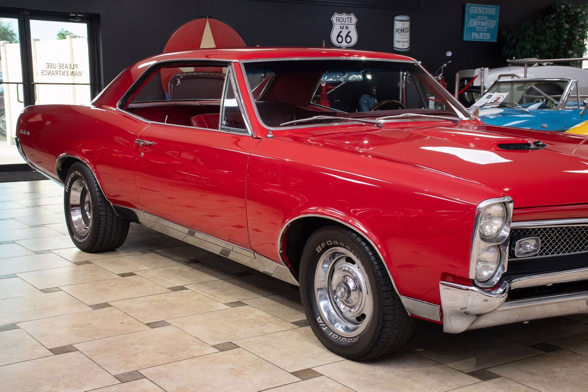 1967 Regimental Red Pontiac GTO