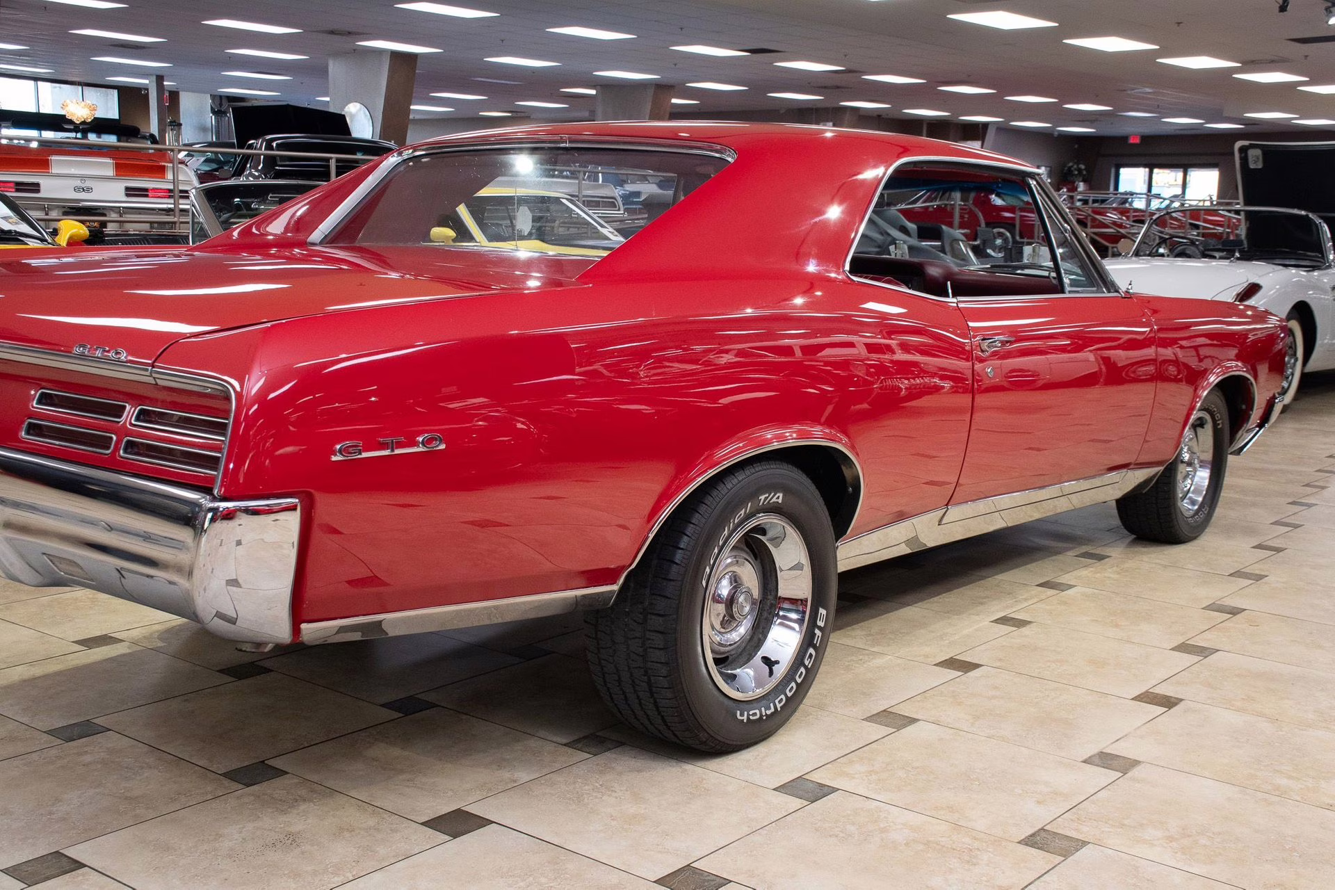 1967 Regimental Red Pontiac GTO