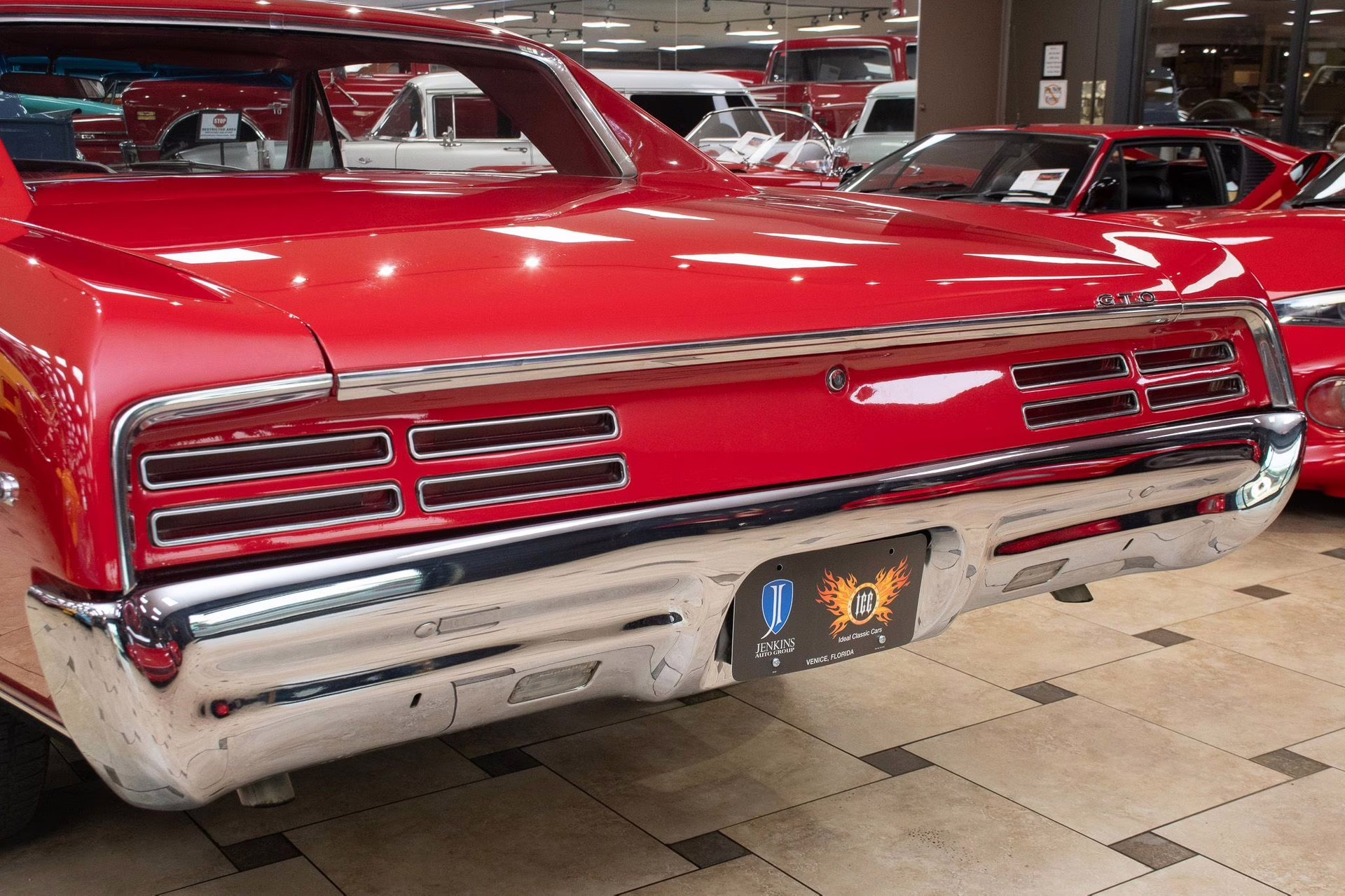 1967 Regimental Red Pontiac GTO