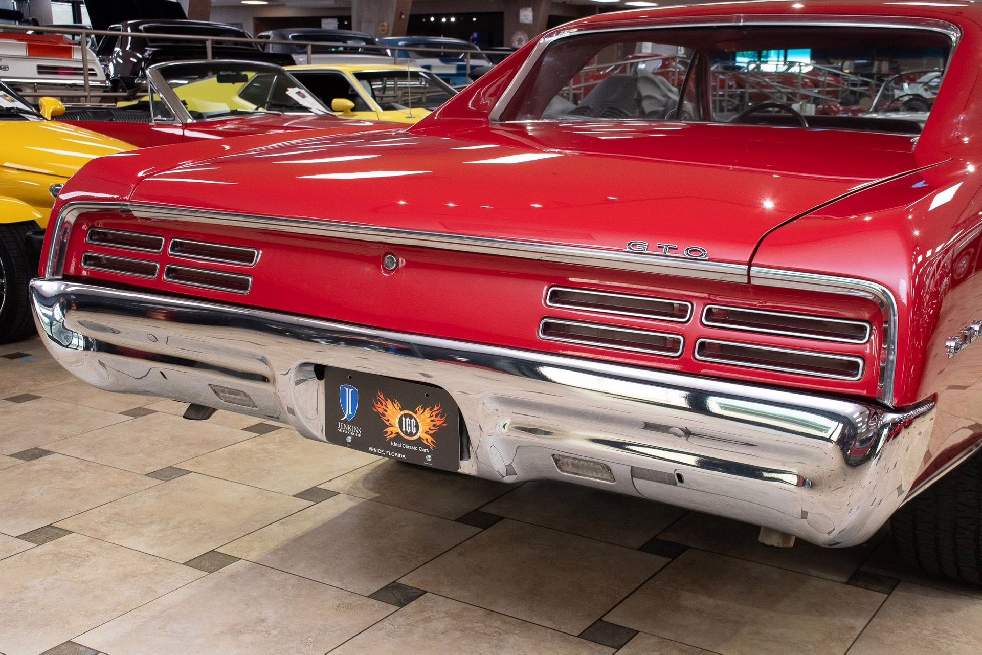 1967 Regimental Red Pontiac GTO