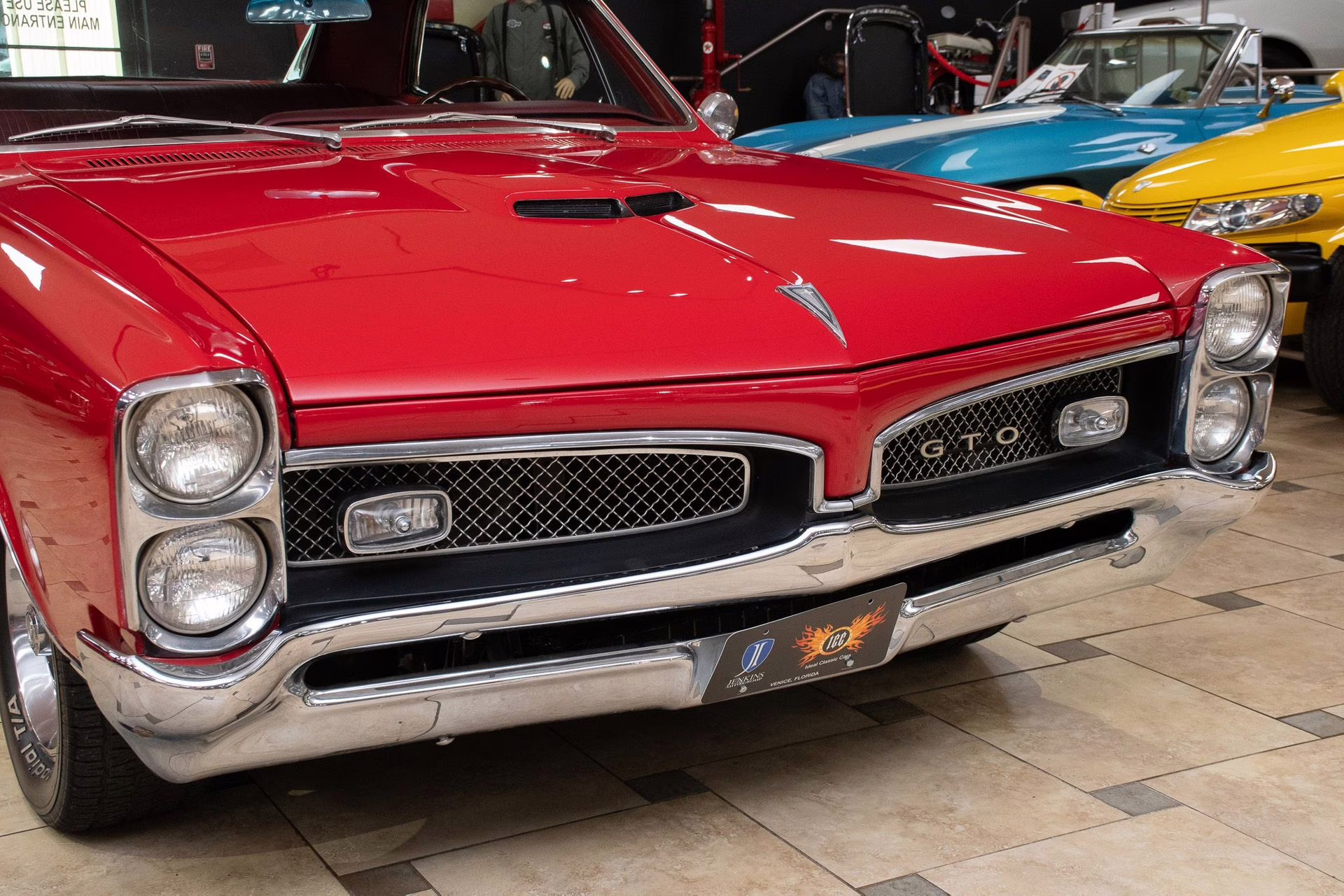 1967 Regimental Red Pontiac GTO