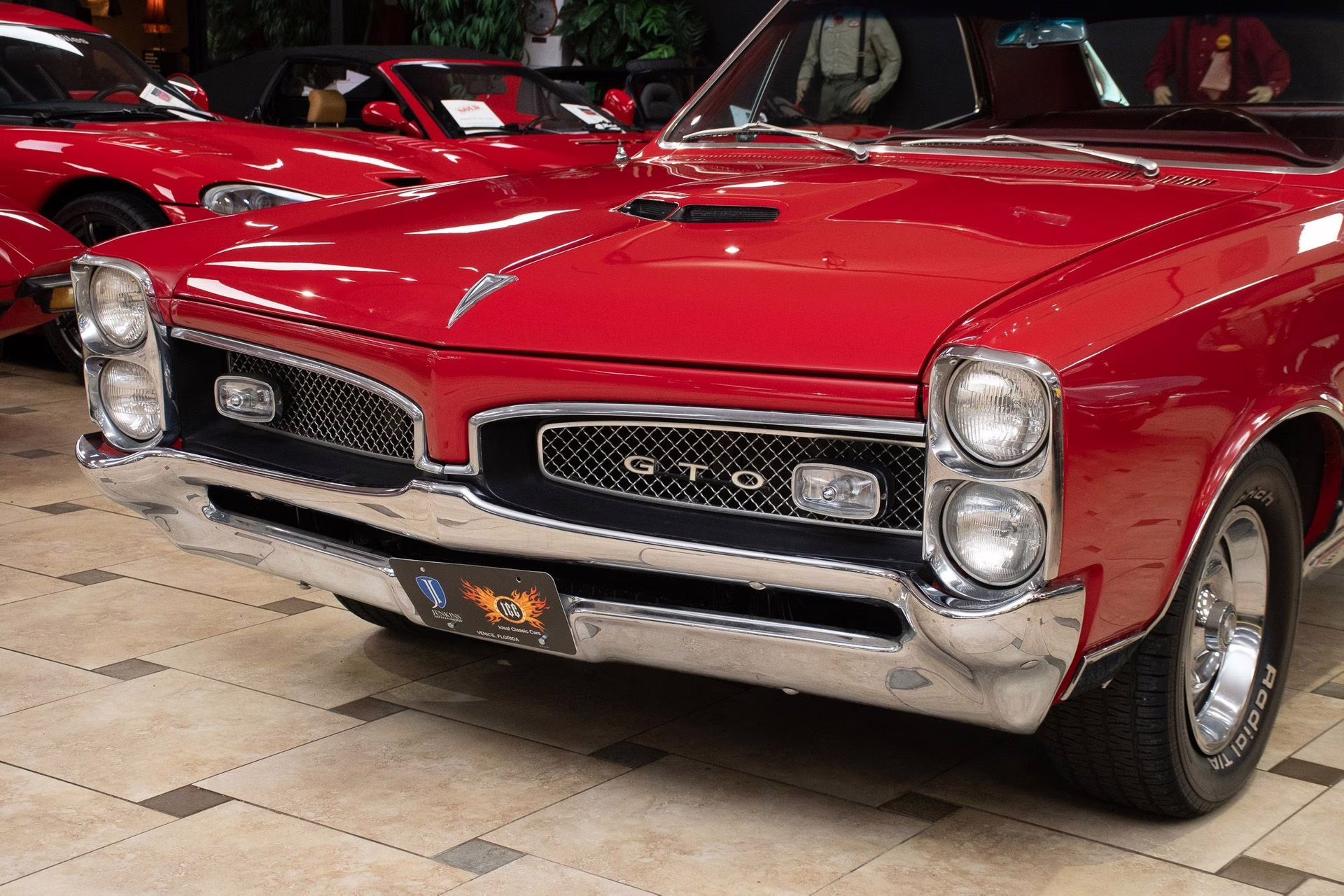 1967 Regimental Red Pontiac GTO
