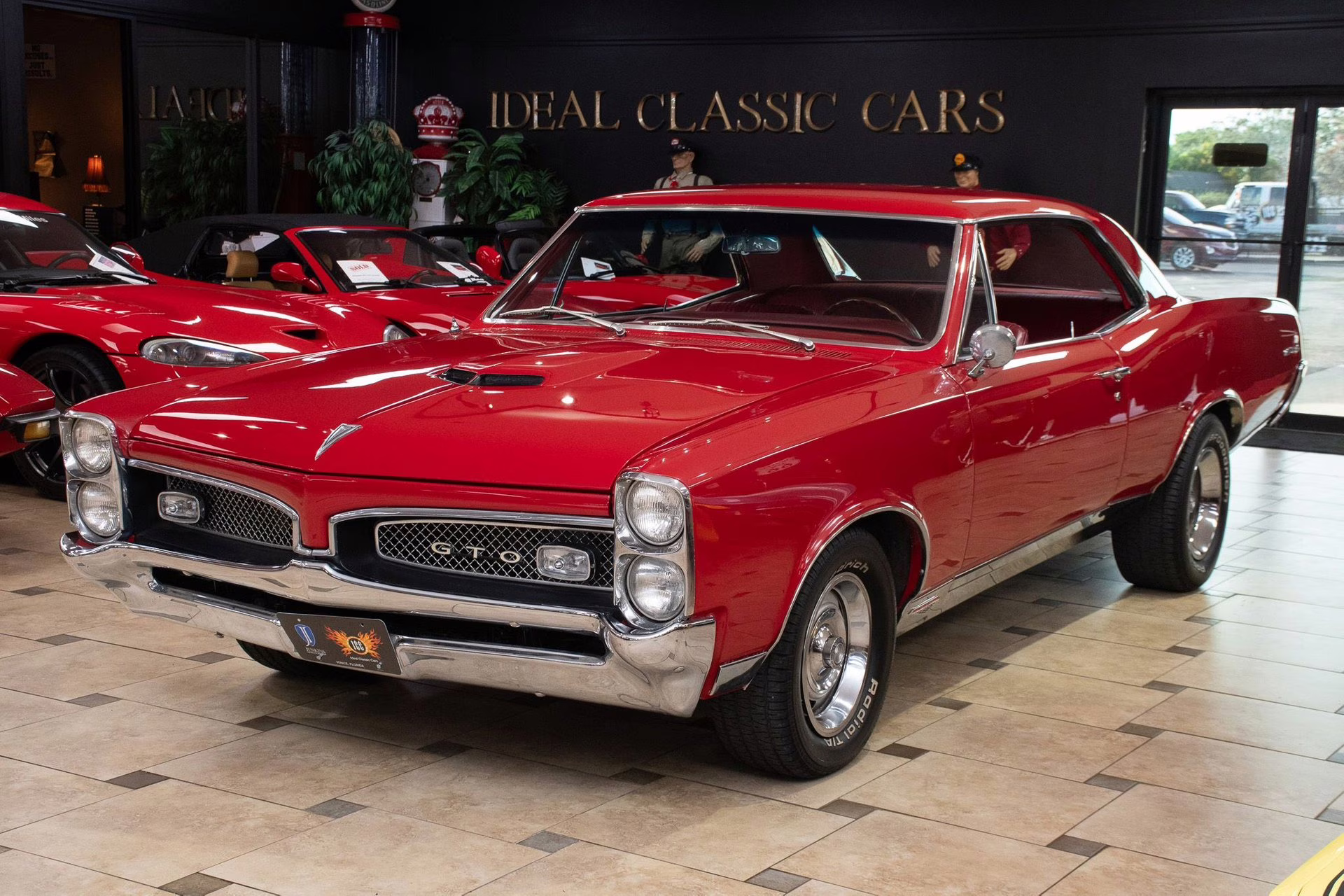 1967 Regimental Red Pontiac GTO