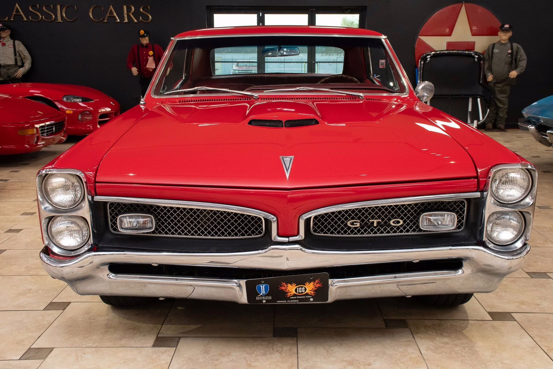 1967 Regimental Red Pontiac GTO