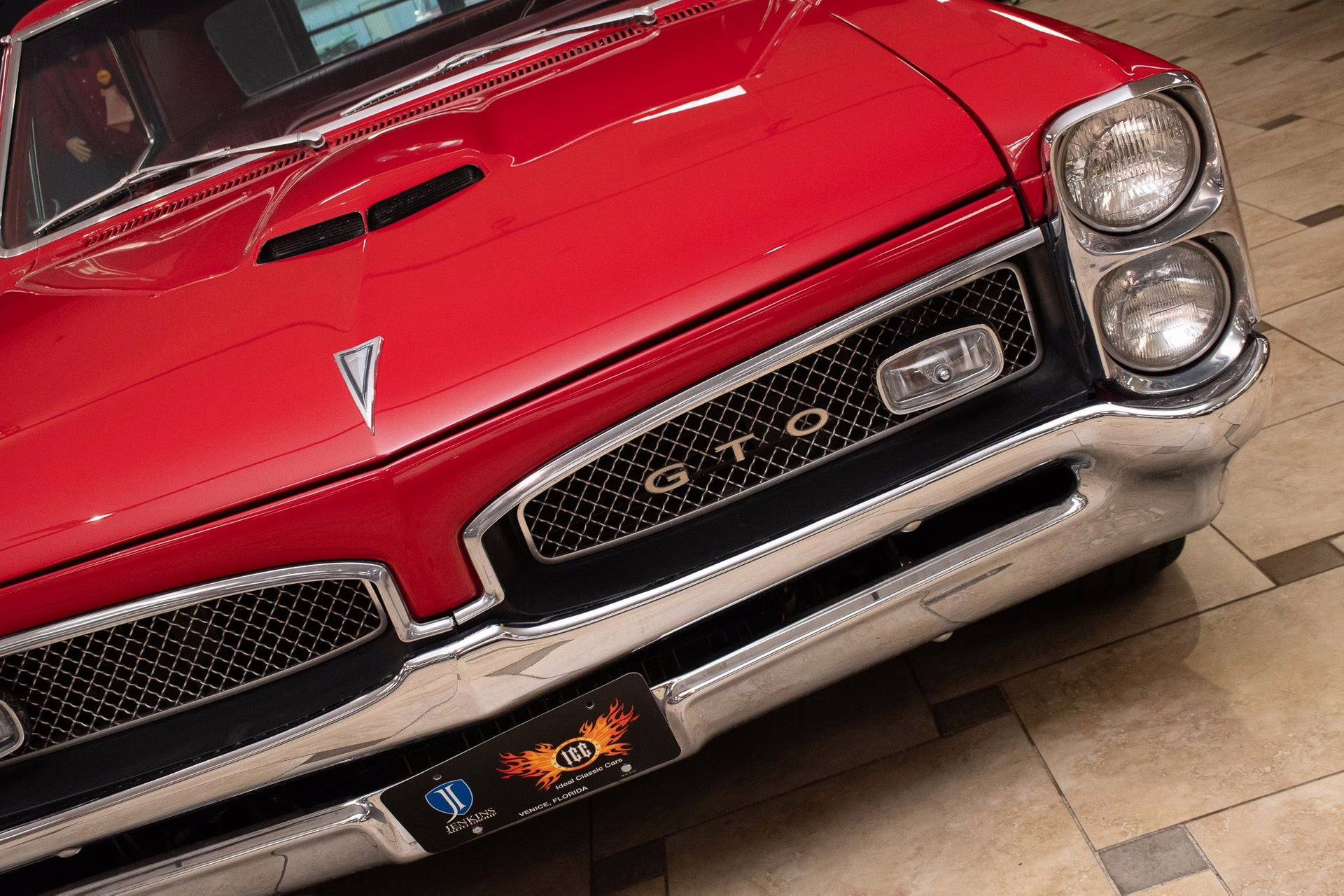 1967 Regimental Red Pontiac GTO