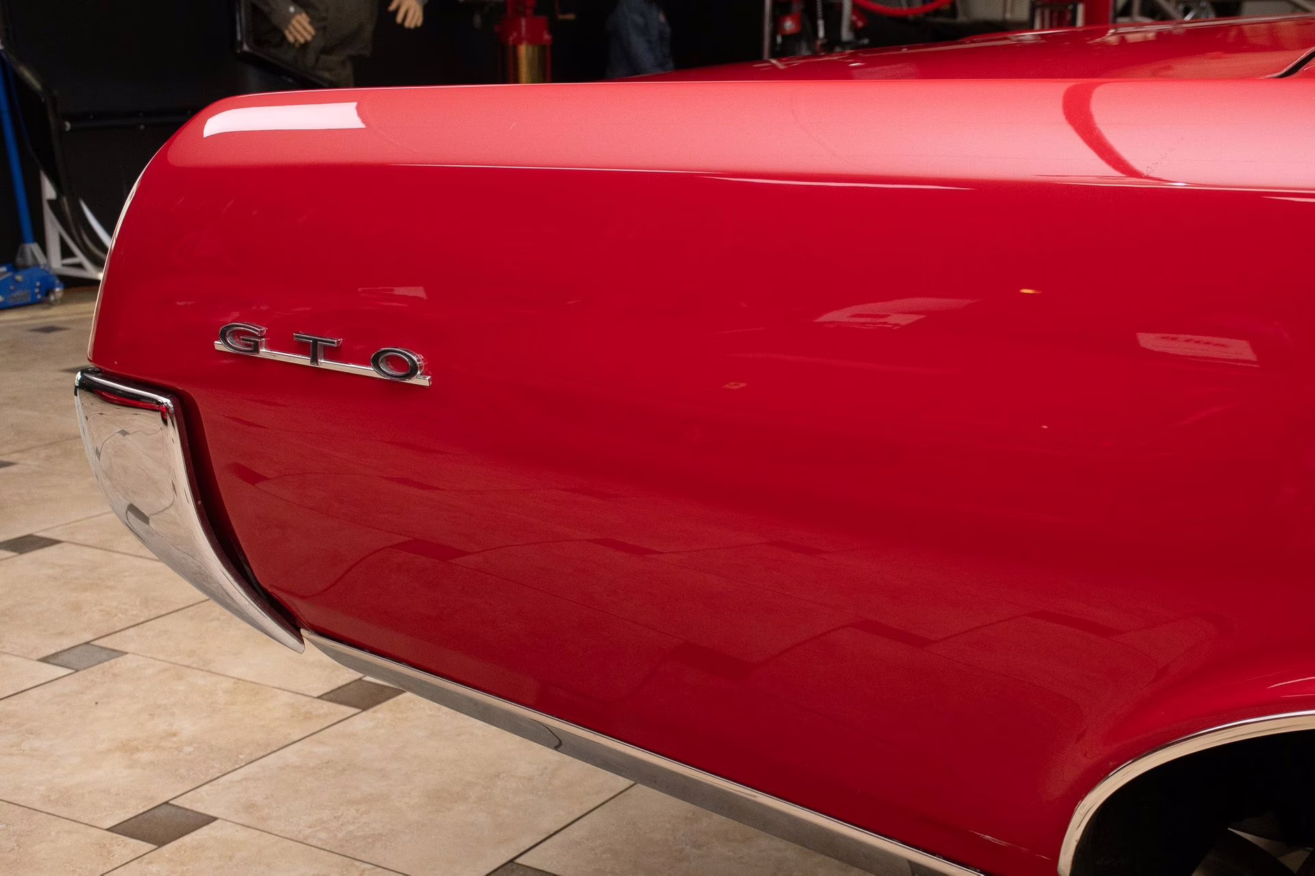 1967 Regimental Red Pontiac GTO