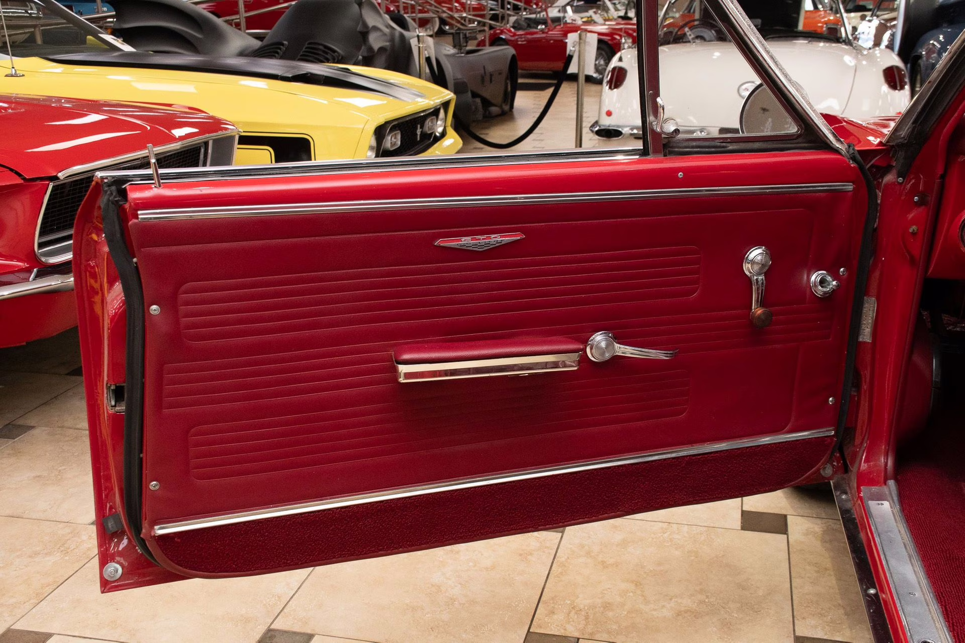 1967 Regimental Red Pontiac GTO