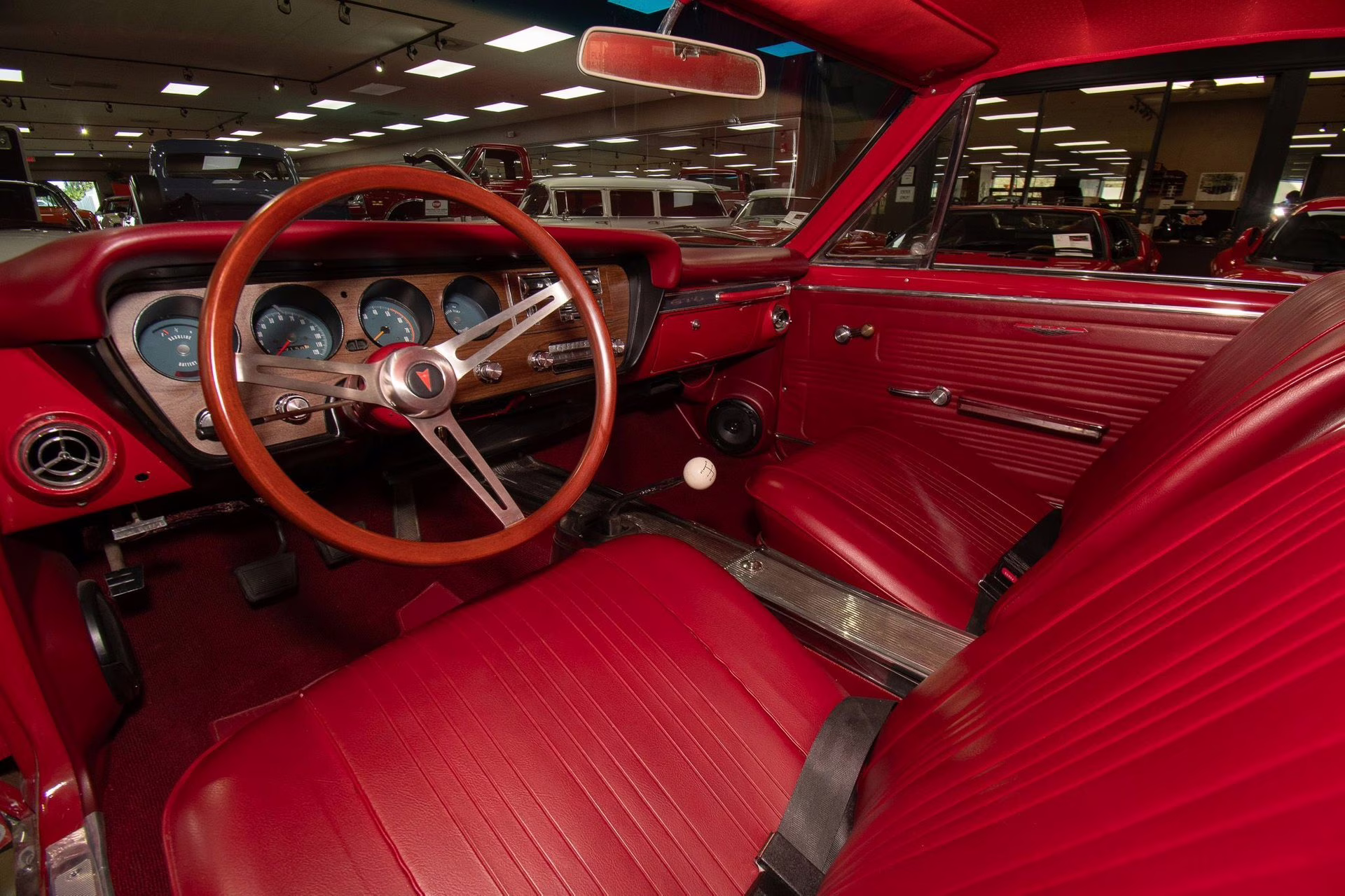 1967 Regimental Red Pontiac GTO