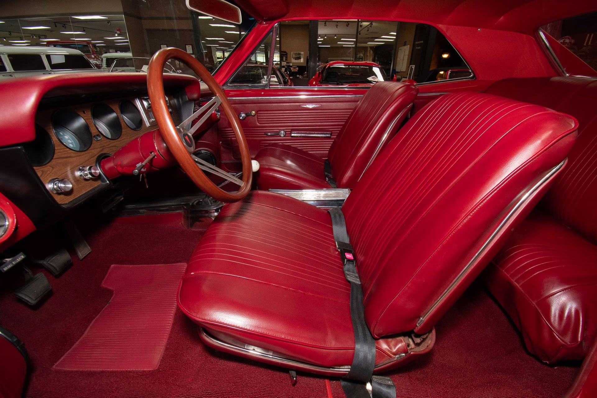 1967 Regimental Red Pontiac GTO