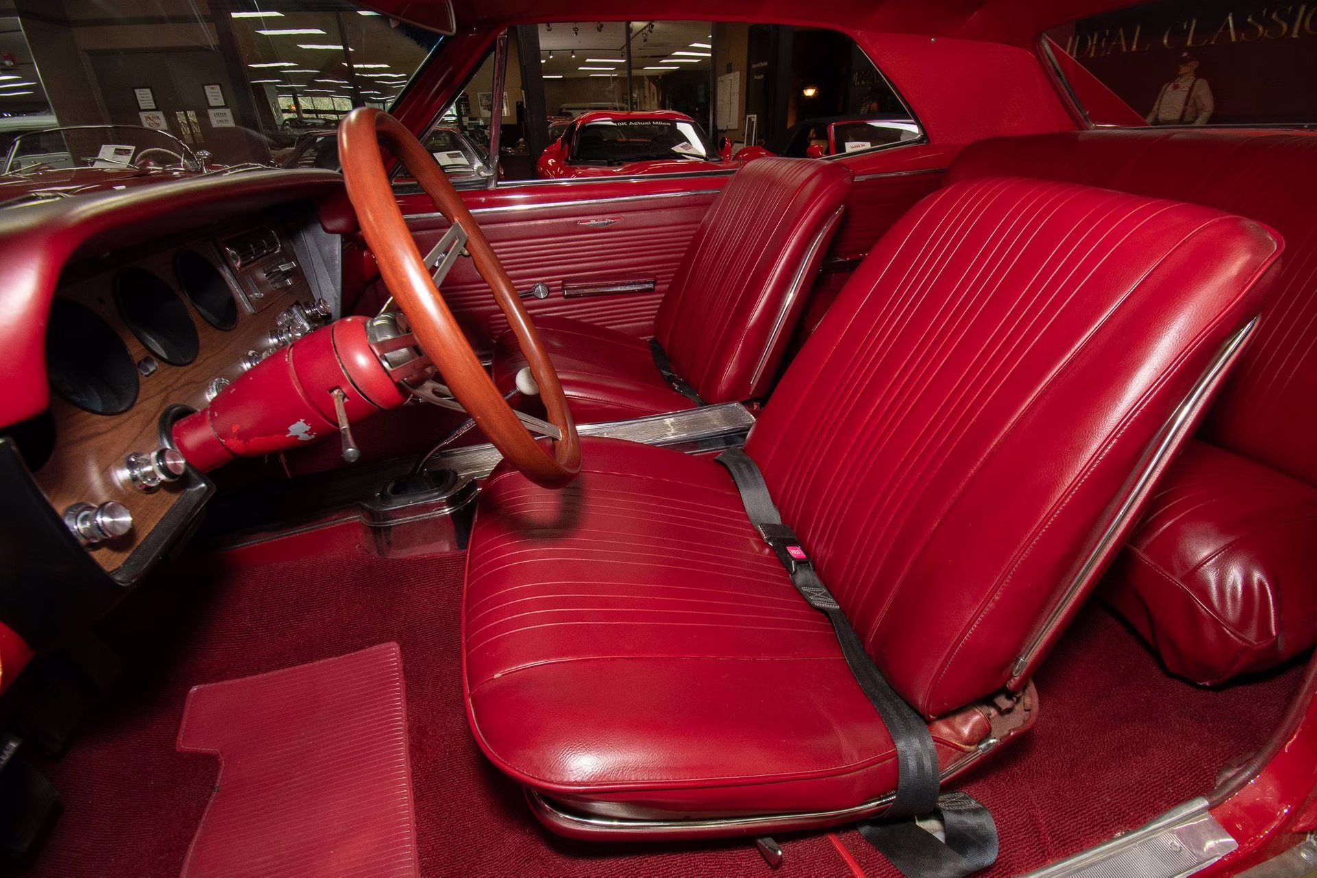 1967 Regimental Red Pontiac GTO