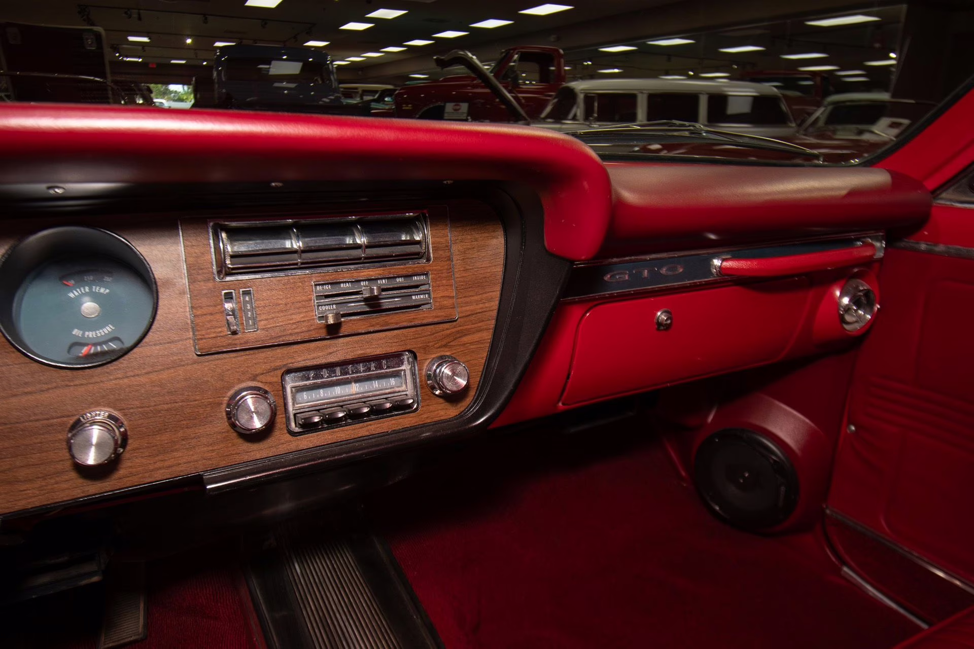1967 Regimental Red Pontiac GTO
