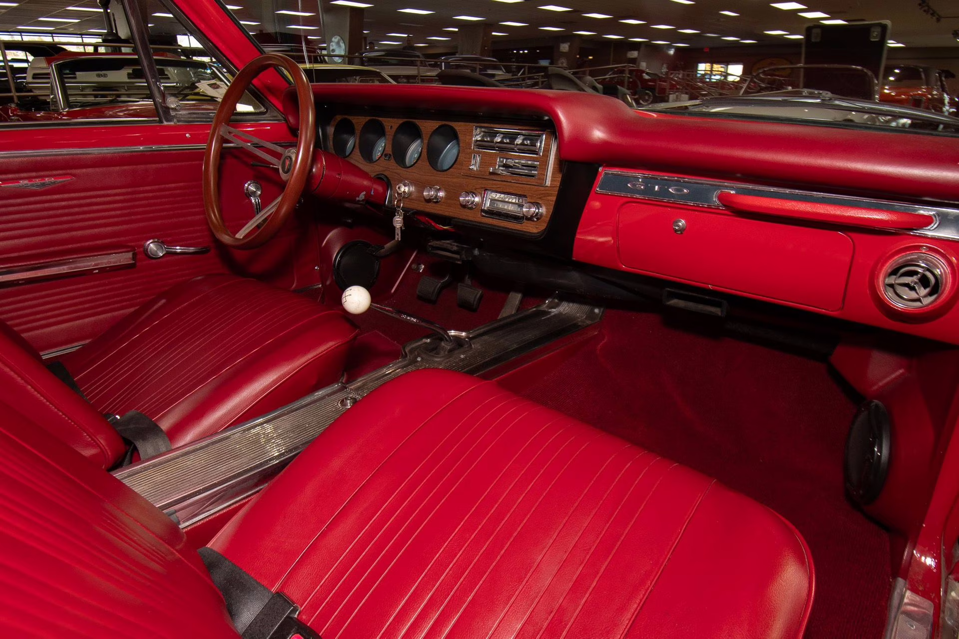 1967 Regimental Red Pontiac GTO