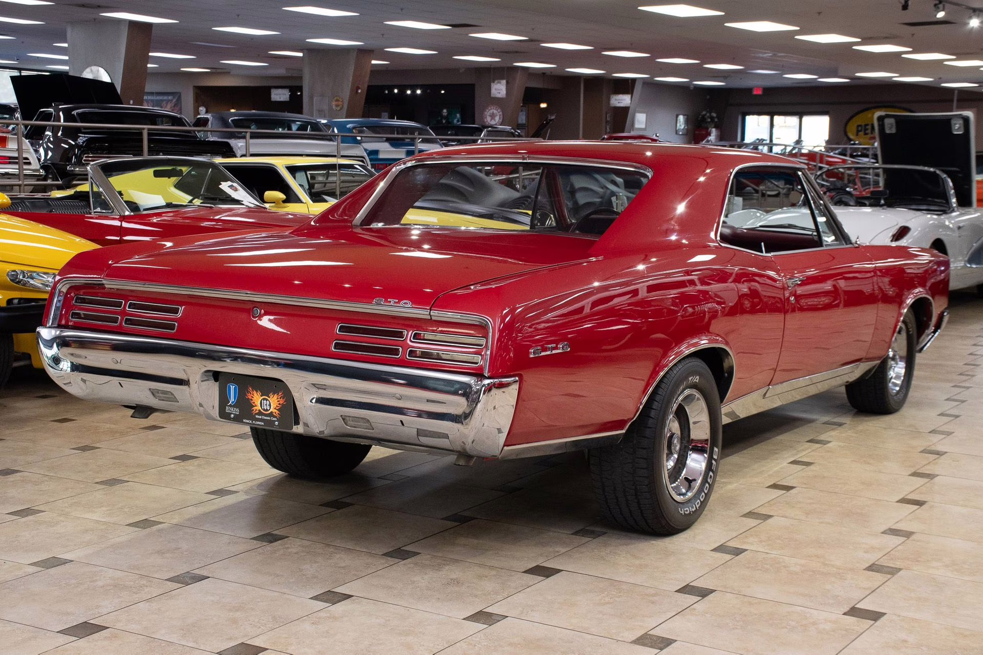 1967 Regimental Red Pontiac GTO
