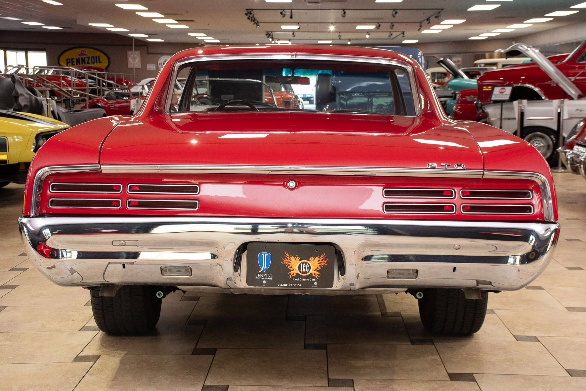 1967 Regimental Red Pontiac GTO