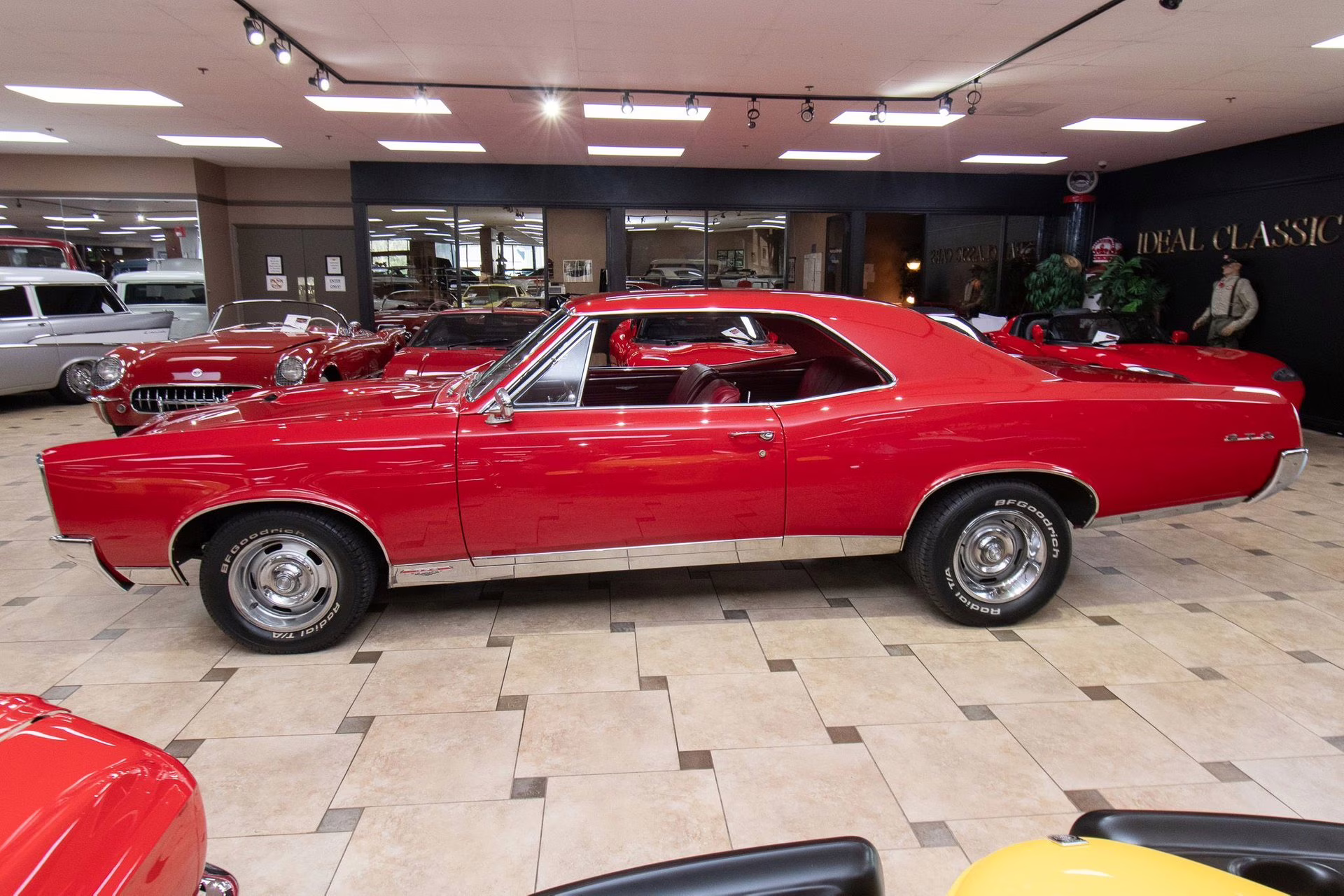 1967 Regimental Red Pontiac GTO
