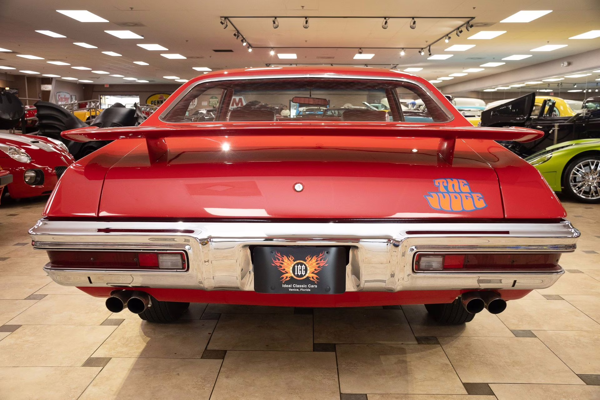 1970 Cardinal Red Pontiac GTO