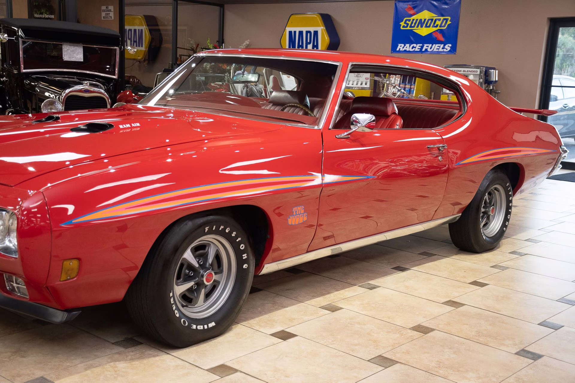 1970 Cardinal Red Pontiac GTO