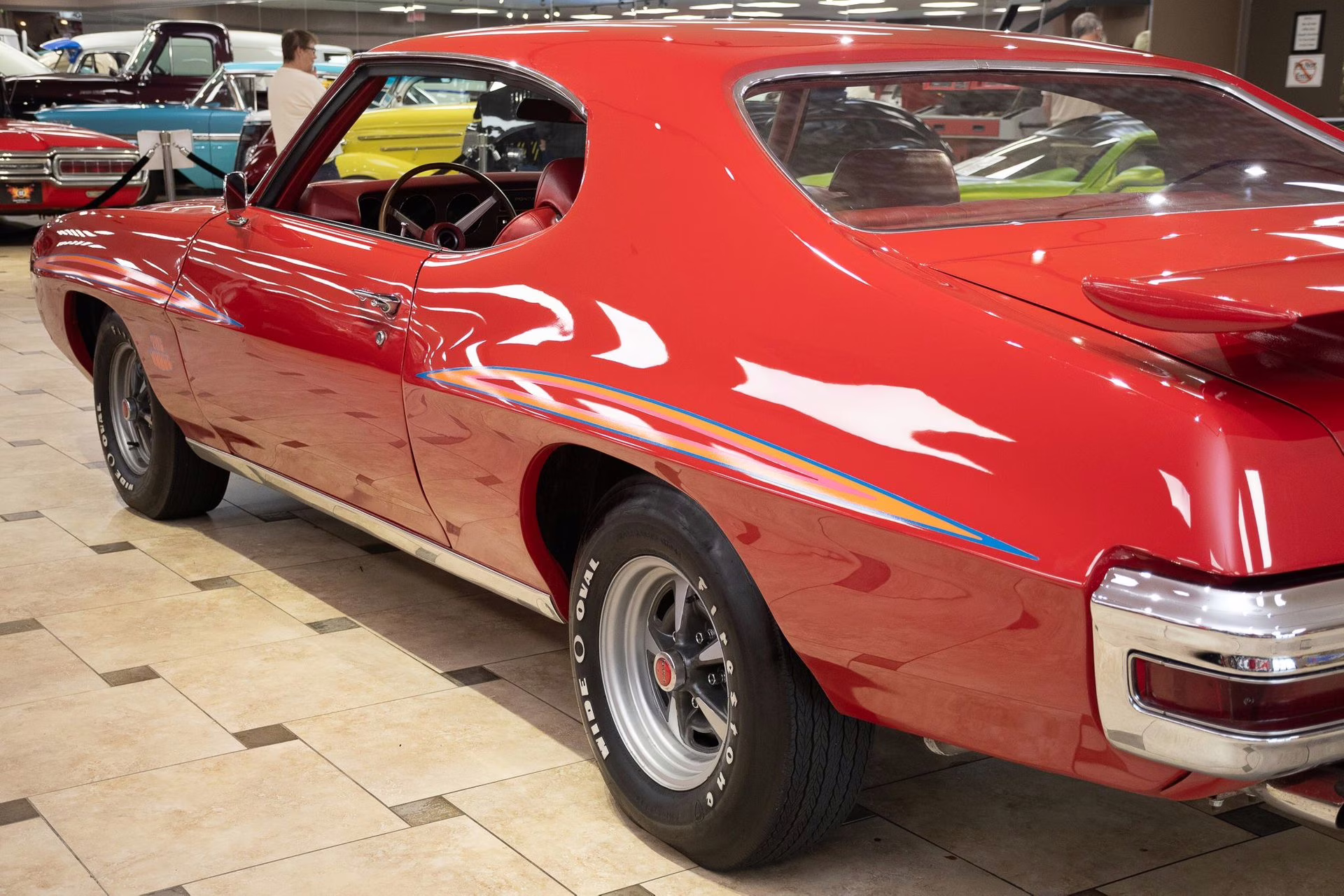 1970 Cardinal Red Pontiac GTO