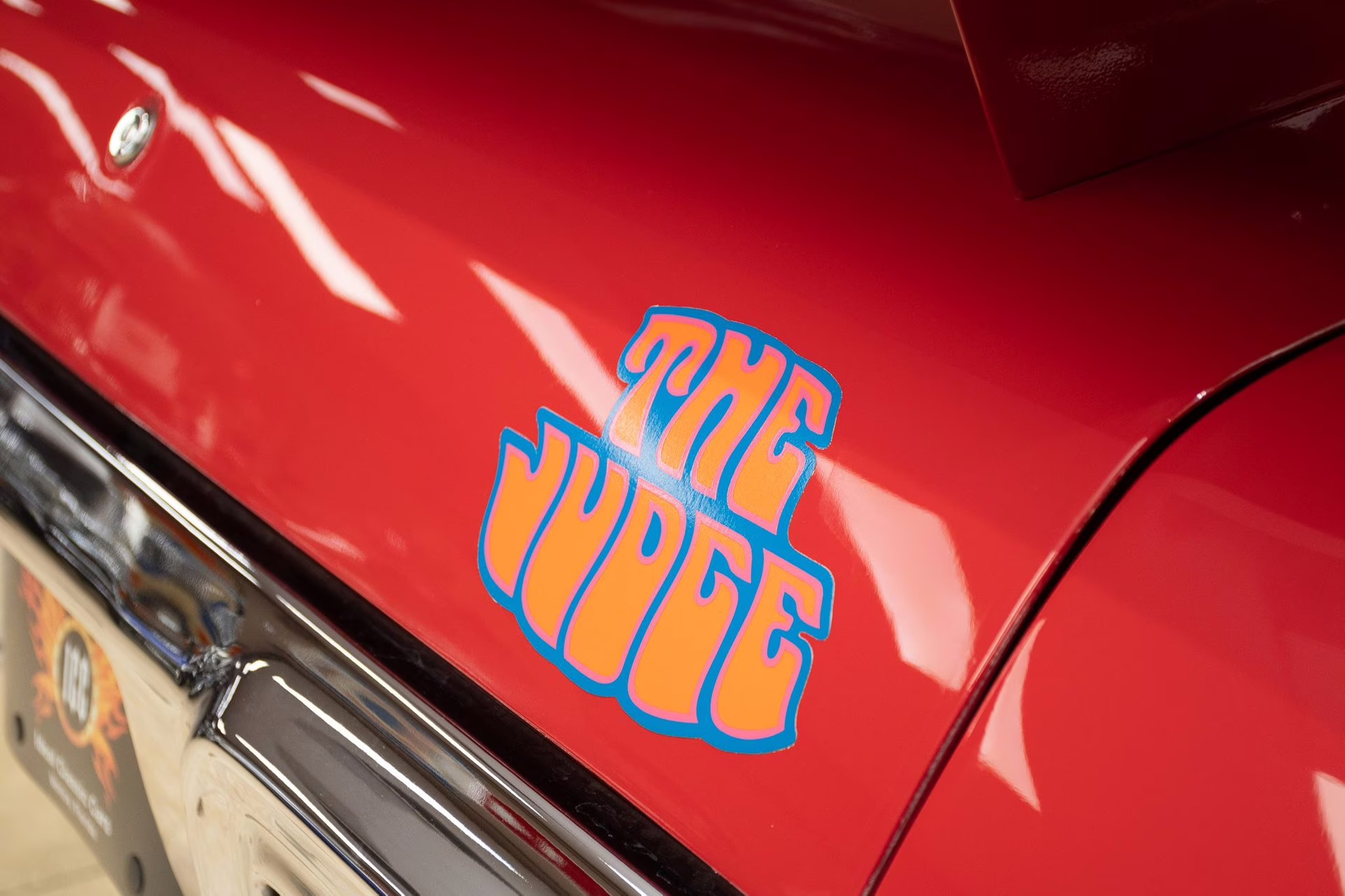 1970 Cardinal Red Pontiac GTO