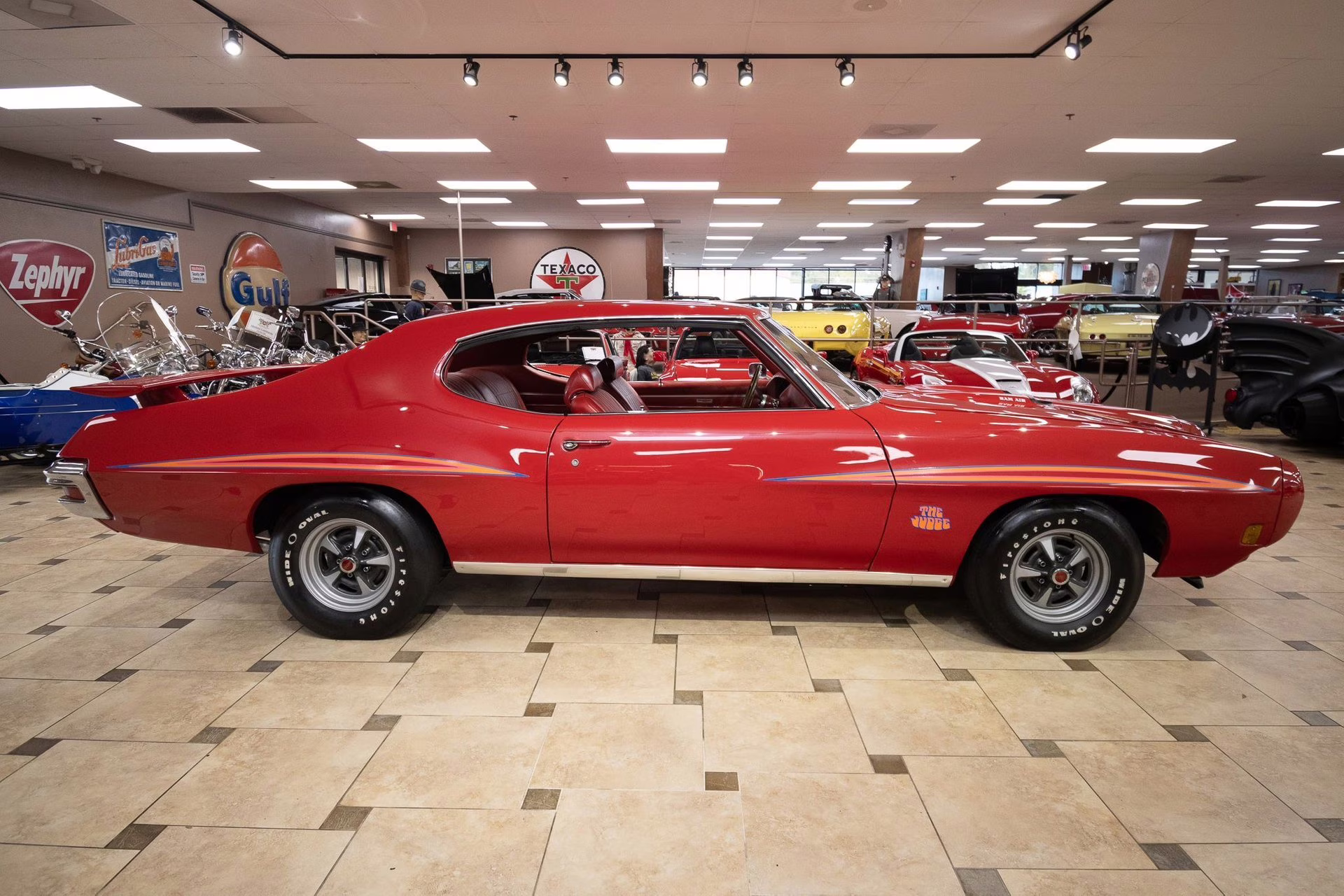 1970 Cardinal Red Pontiac GTO