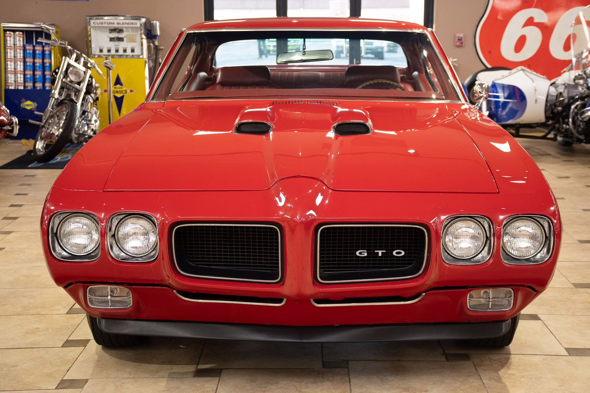 1970 Cardinal Red Pontiac GTO