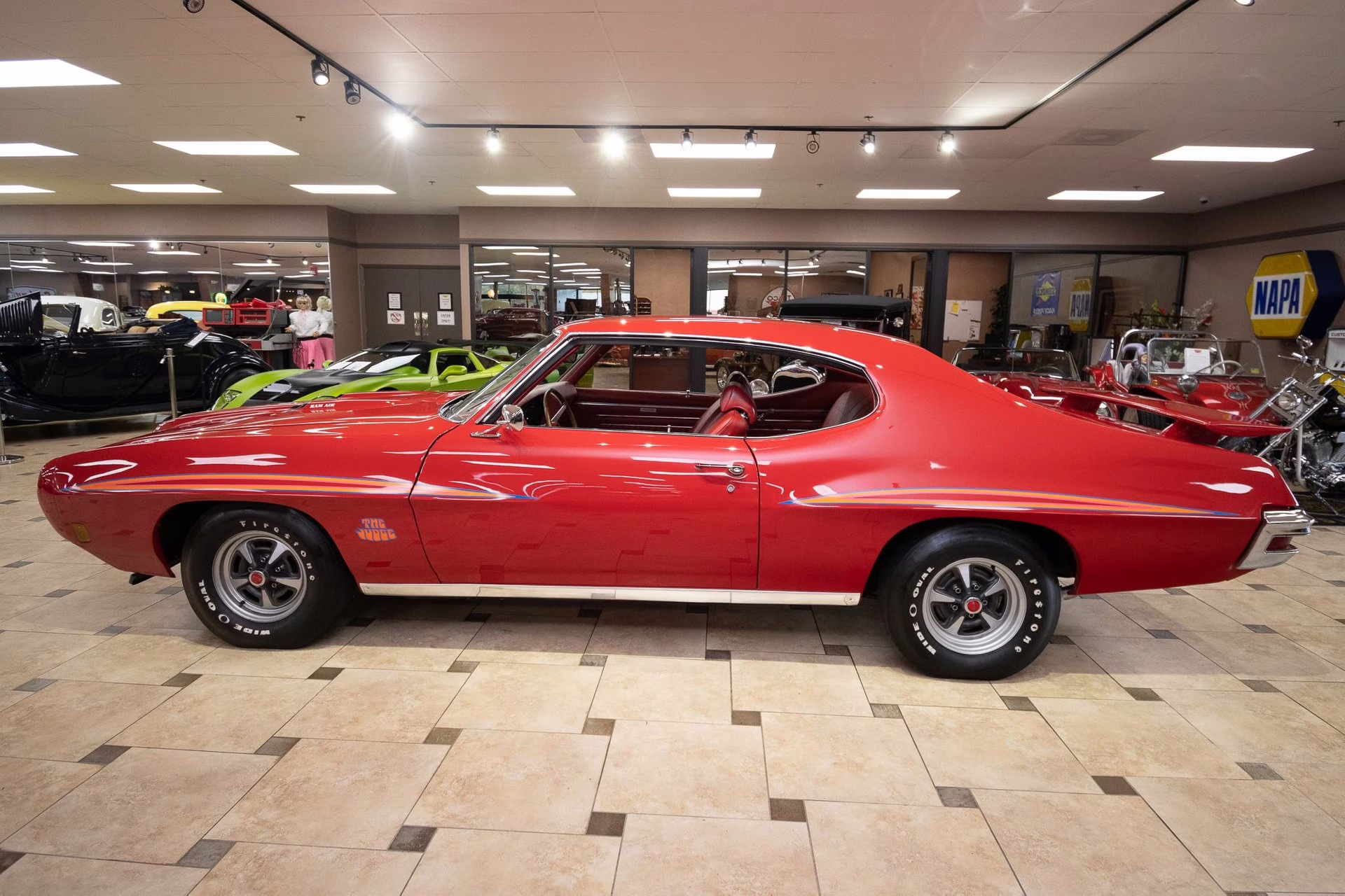 1970 Cardinal Red Pontiac GTO